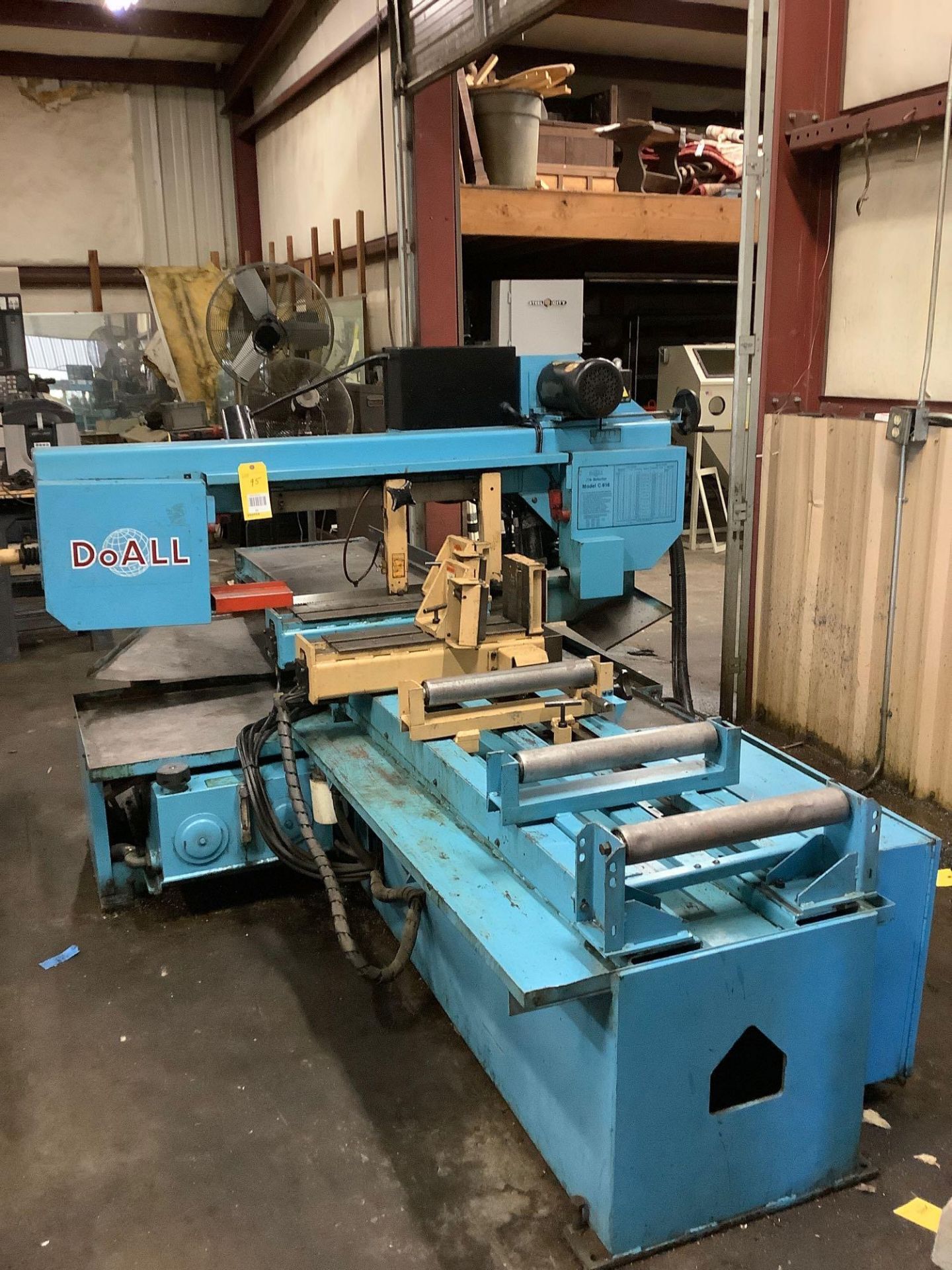 DoALL Model C-916SA Horizontal Bandsaw - Image 10 of 20