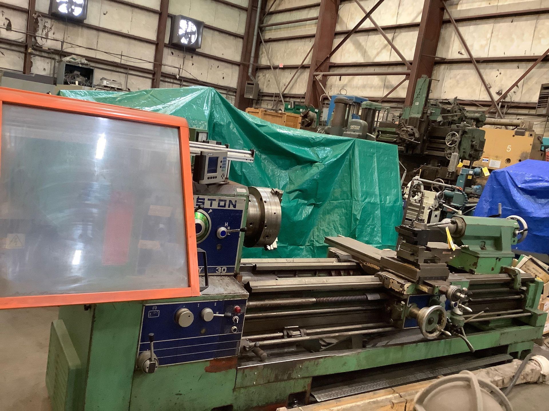 30" x 80" Kingston Heavy Duty 30, Model HR 2000 Engine Lathe - Image 20 of 24