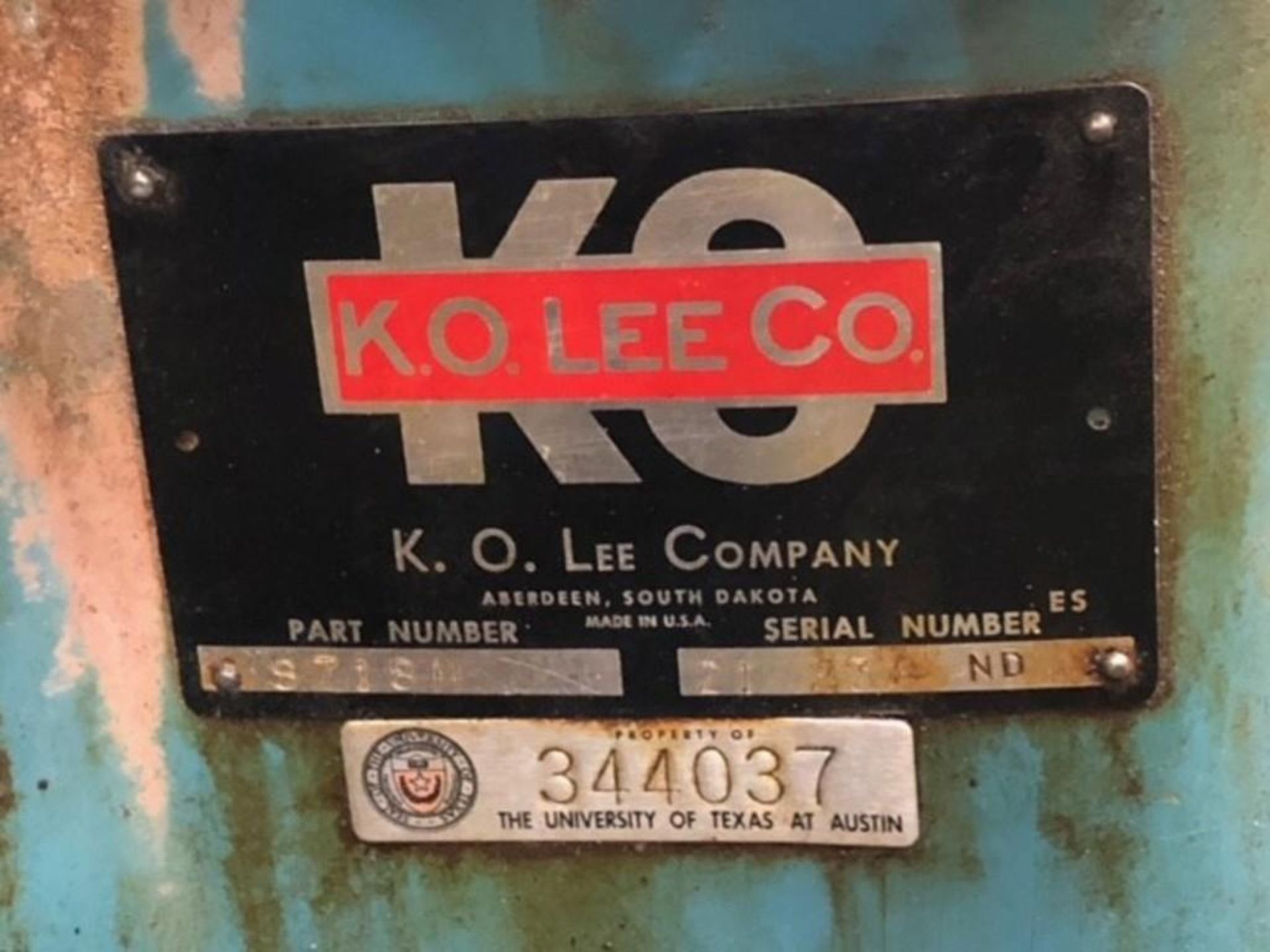 6" x 18" K.O. Lee Model S718 Reciprocating Table Surface Grinder - Image 6 of 6