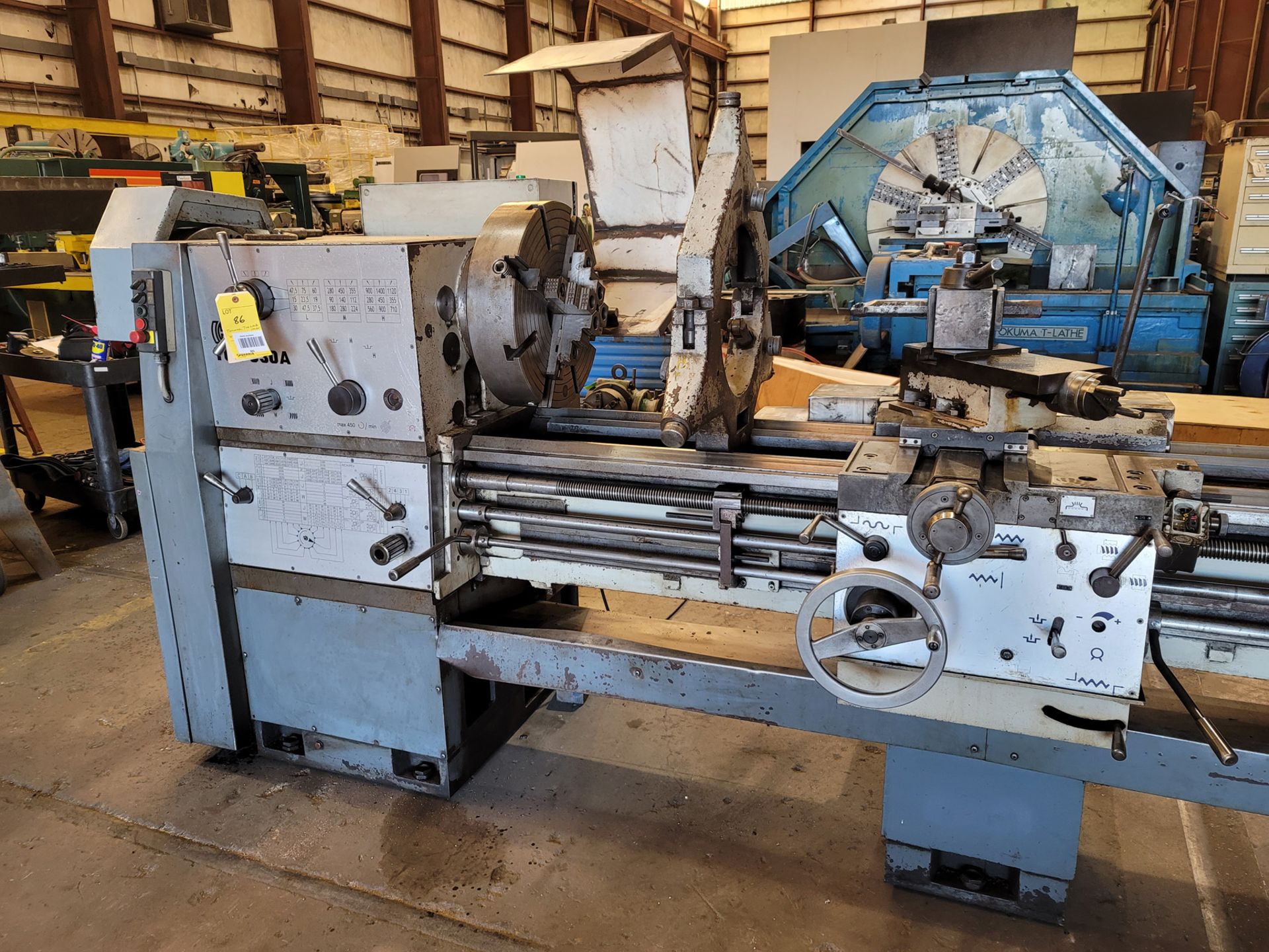 24" x 80" Toolmex Model TUR 630A Engine Lathe