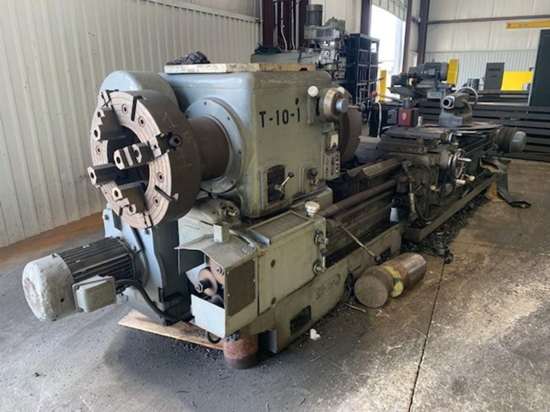 26" x 118" Dean, Smith & Grace Model 25P Hollow Spindle Lathe with 10.5" Spindle Bore - Image 2 of 10