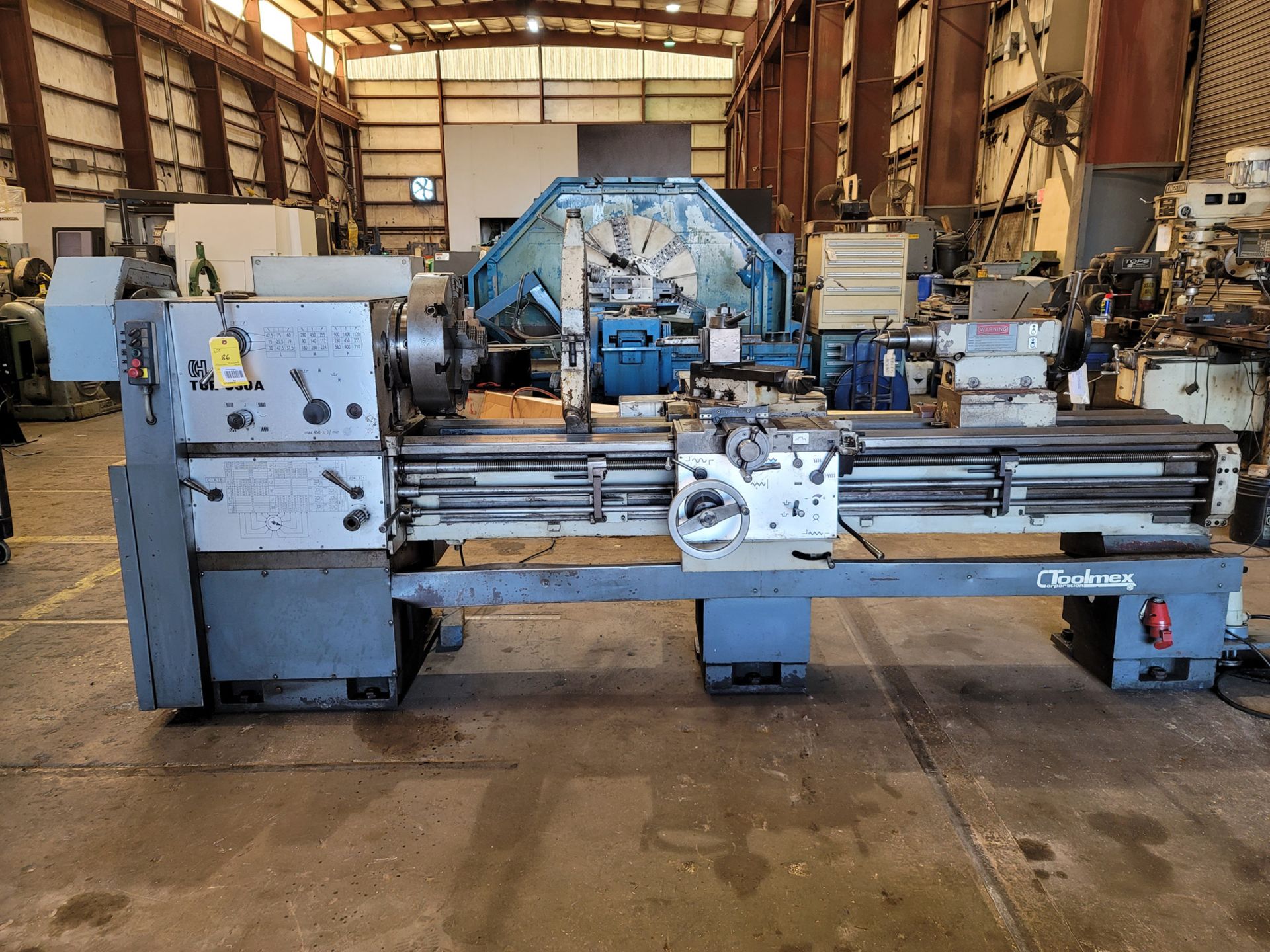 24" x 80" Toolmex Model TUR 630A Engine Lathe - Image 2 of 15