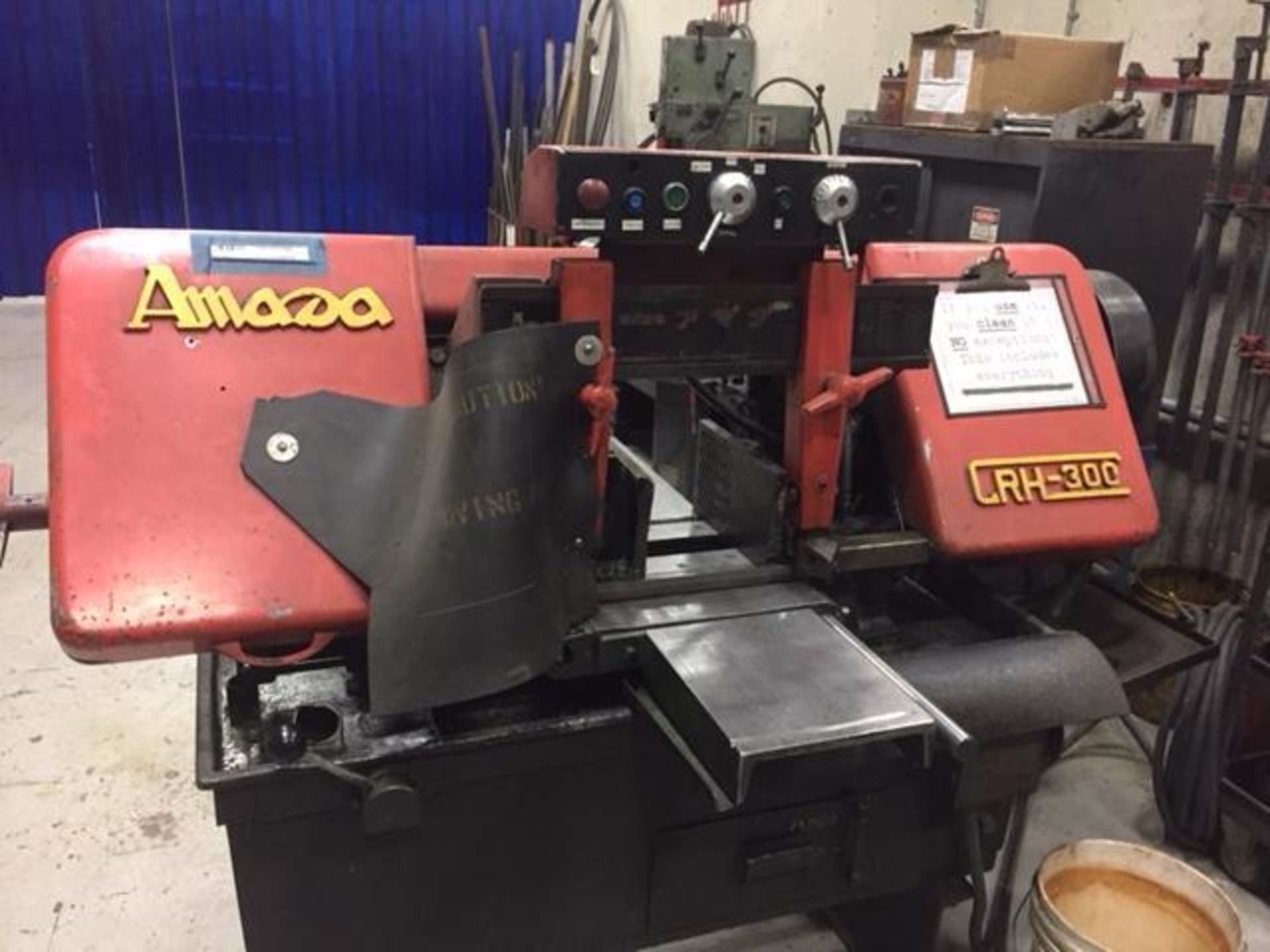 Amada Model CRH-300 Horizontal Bandsaw