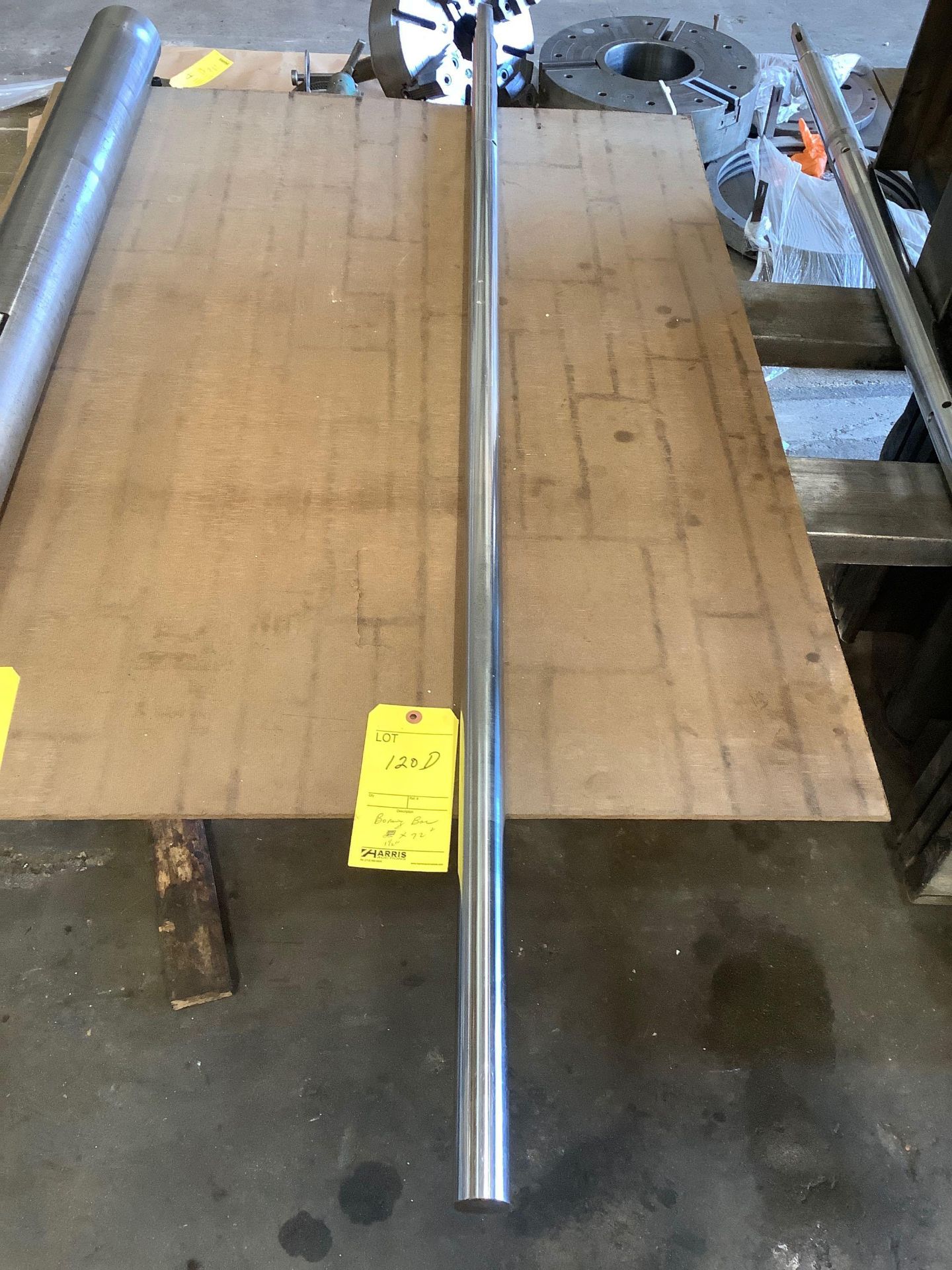 Boring Bar: 1-1/2" dia x 72"