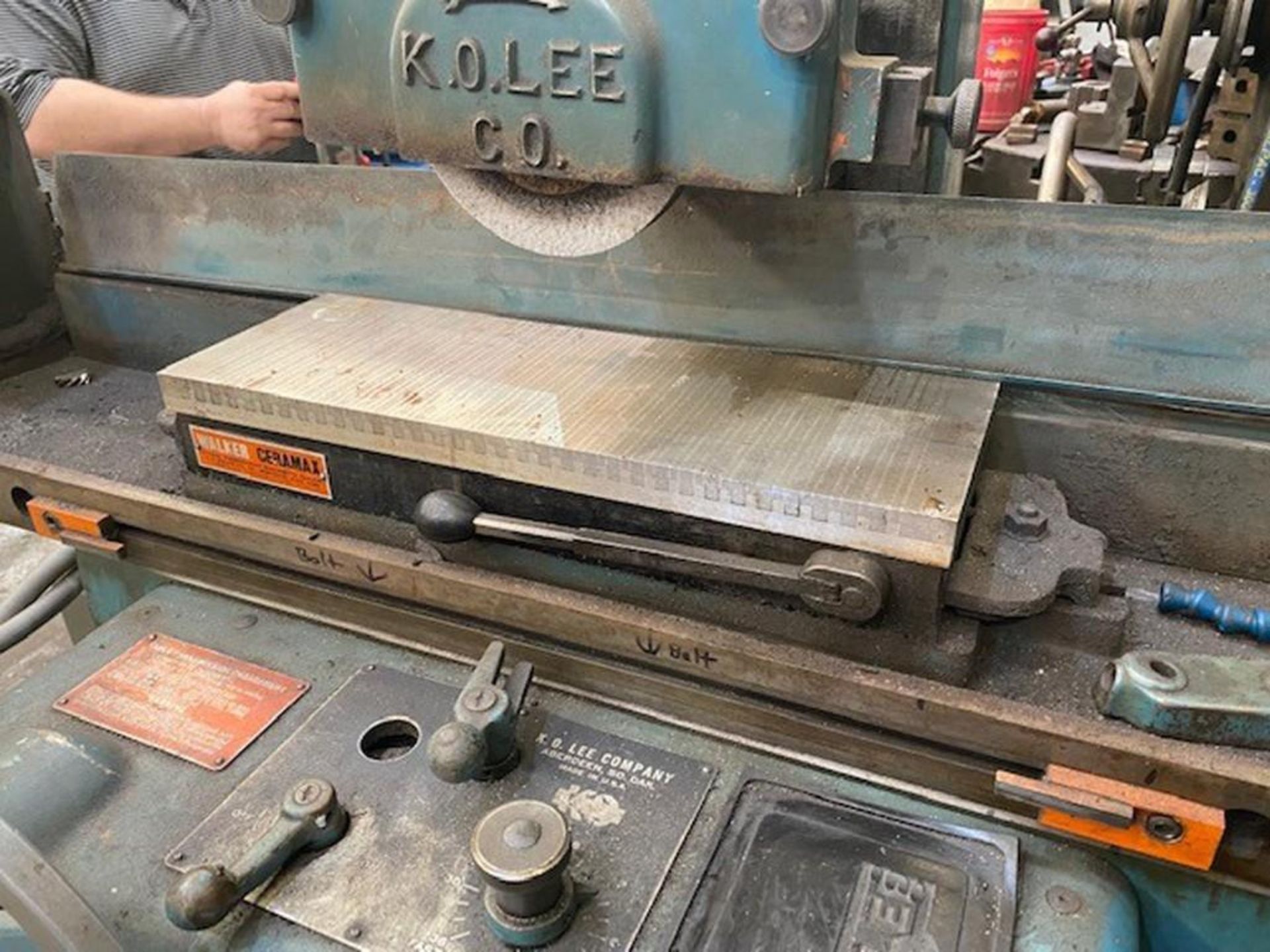 6" x 18" K.O. Lee Model S718 Reciprocating Table Surface Grinder - Image 4 of 6