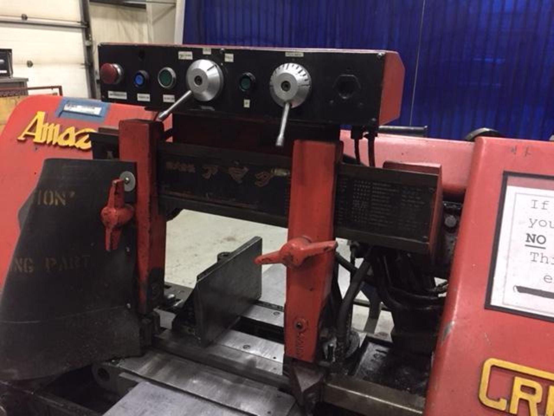 Amada Model CRH-300 Horizontal Bandsaw - Image 2 of 4