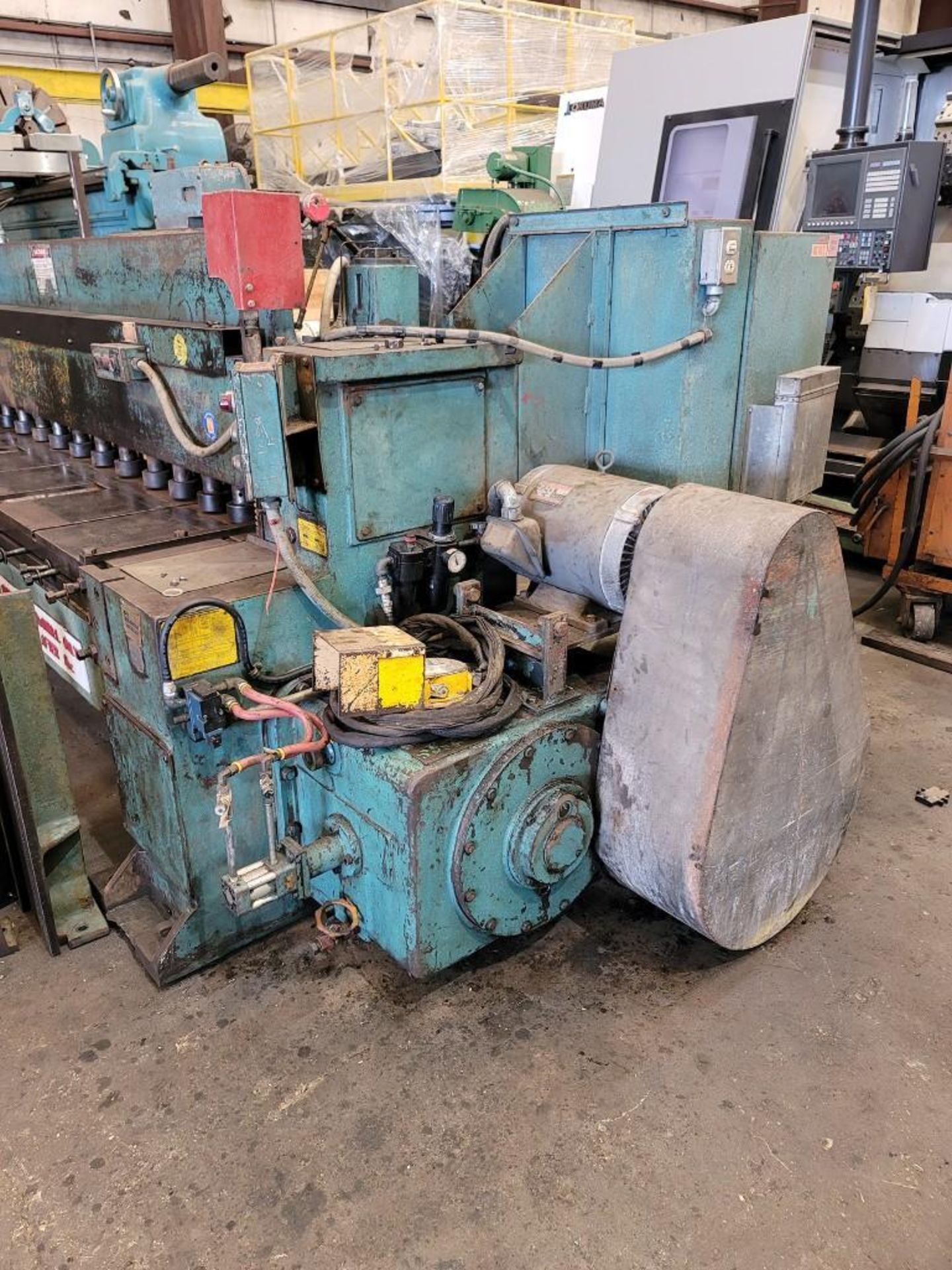 10' x 1/4" Wysong Model 1025 Mechanical Shear - Image 8 of 11