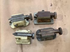 Lot of 4: Mill Tailstock - Assorted Sizes. See Photo