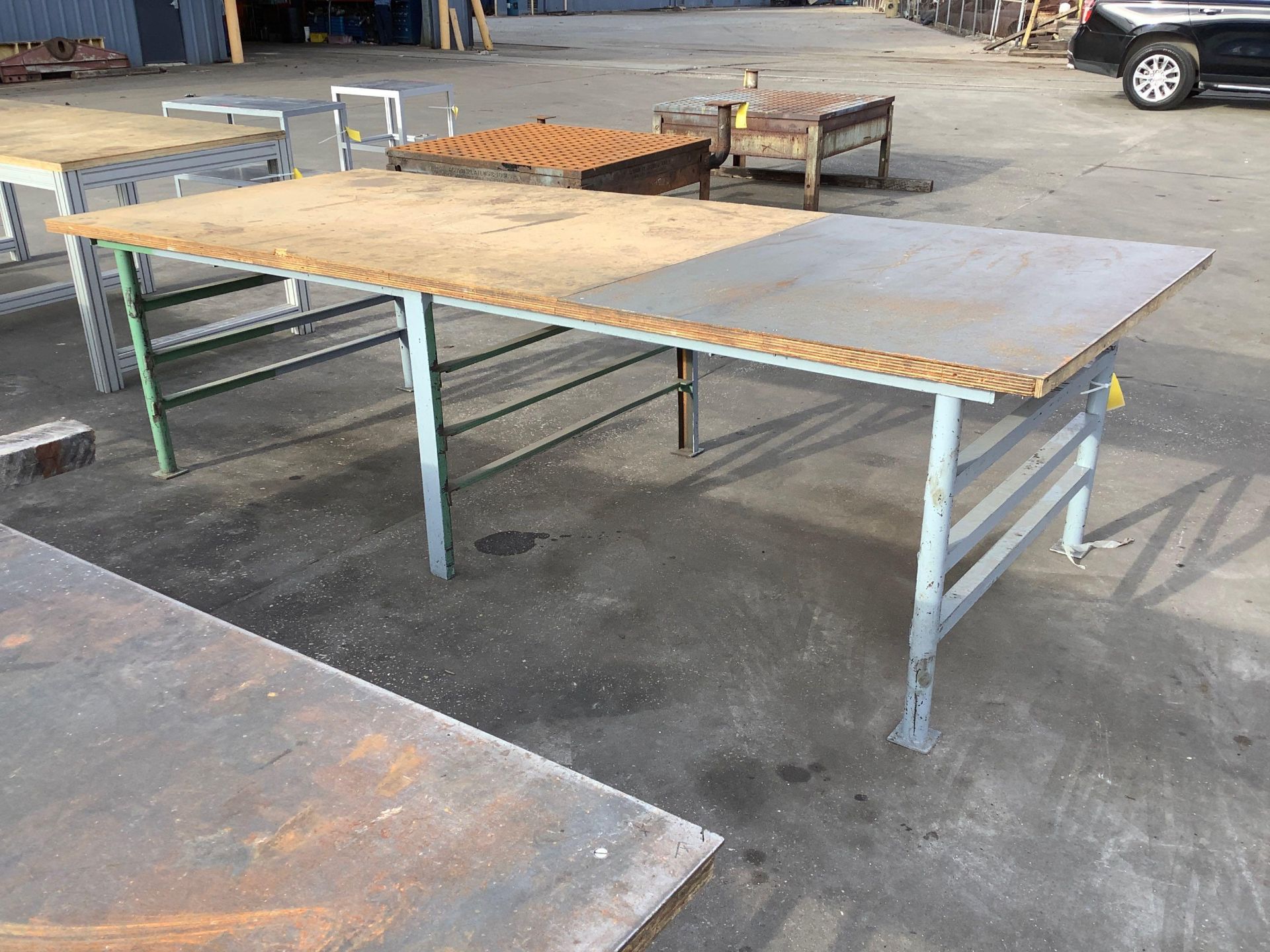 5' x 12' Steel Frame Table - Image 2 of 3