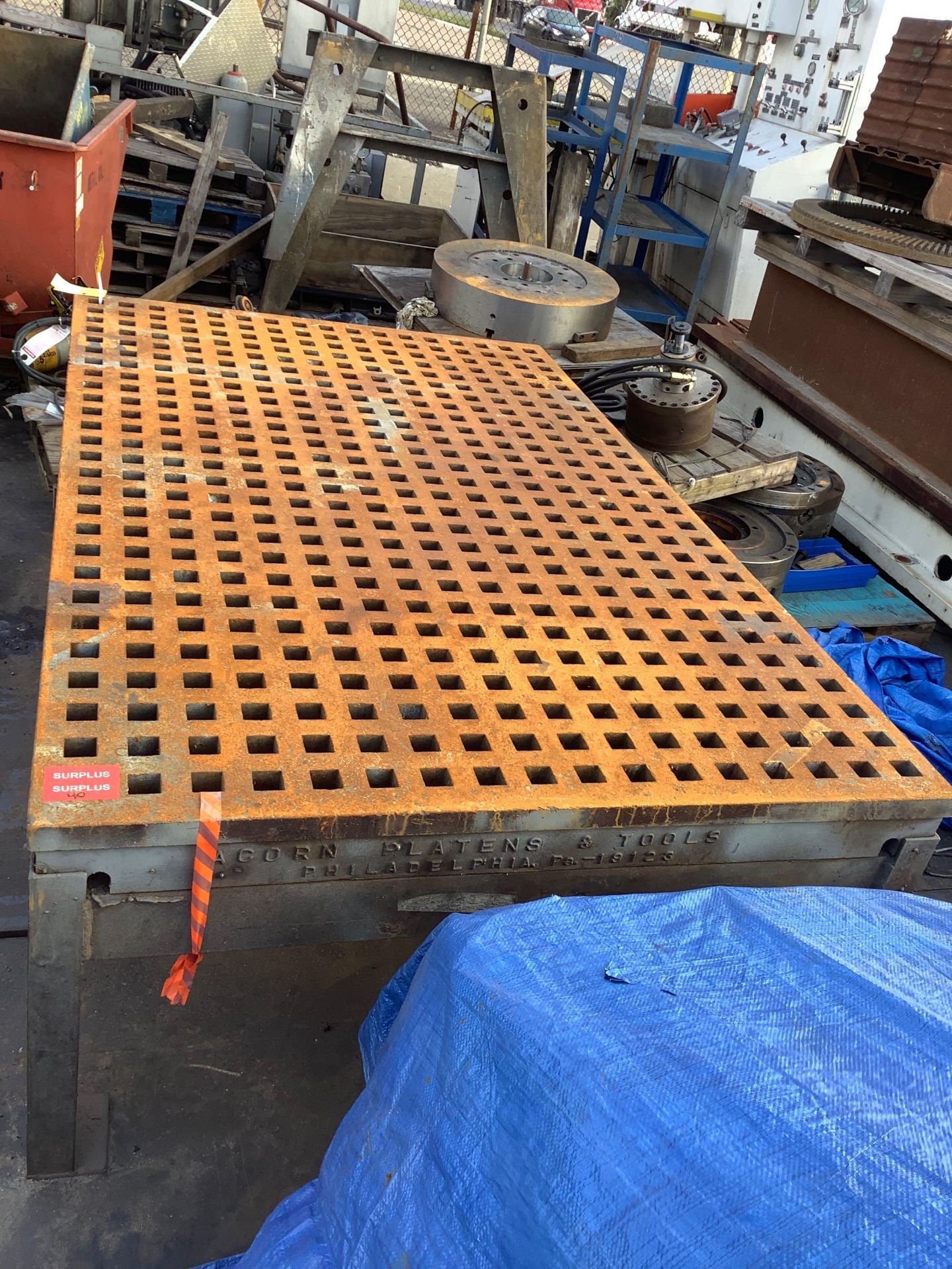 5' x 10' Acorn Welding Table - Image 2 of 2