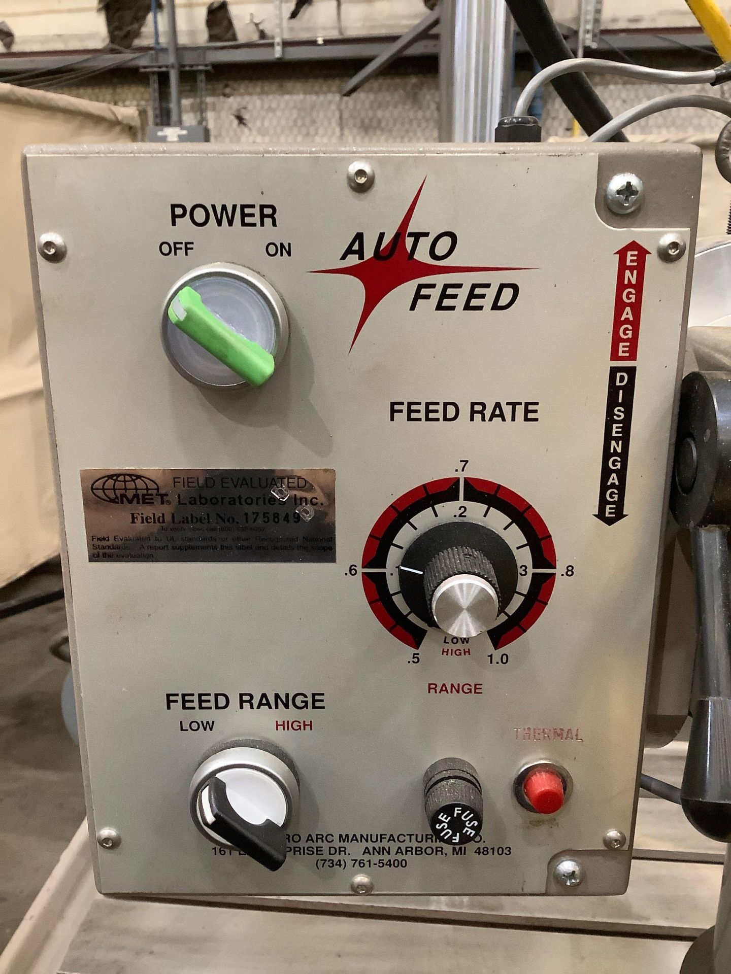 Electro-Arc Model 2-DVQT Tap Disintegrator - Image 5 of 9