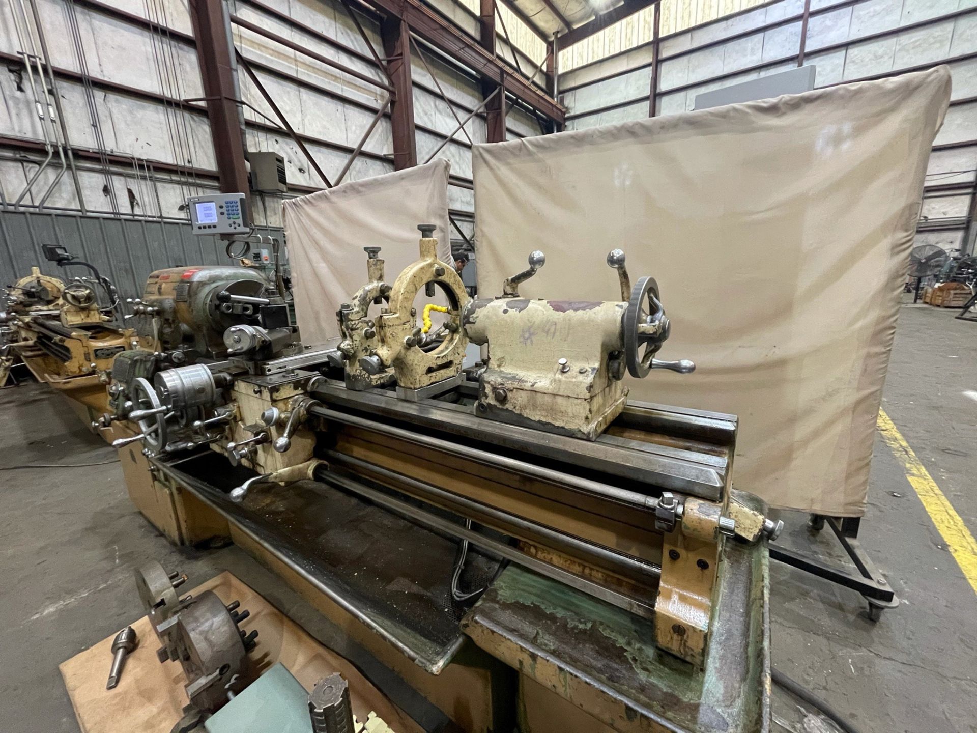 15.5" x 54" Monarch Model 13" Engine Lathe - Image 3 of 13