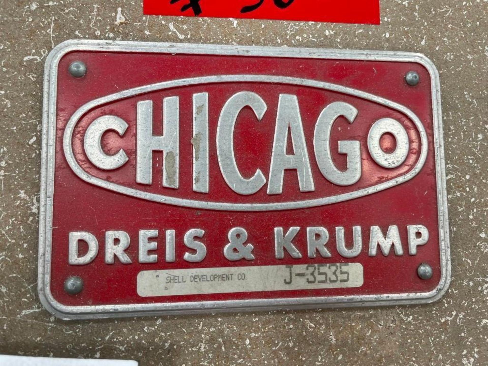 Chicago Dreis & Krump Model BPO-412-6 Leaf and Finger Brake - Image 4 of 4