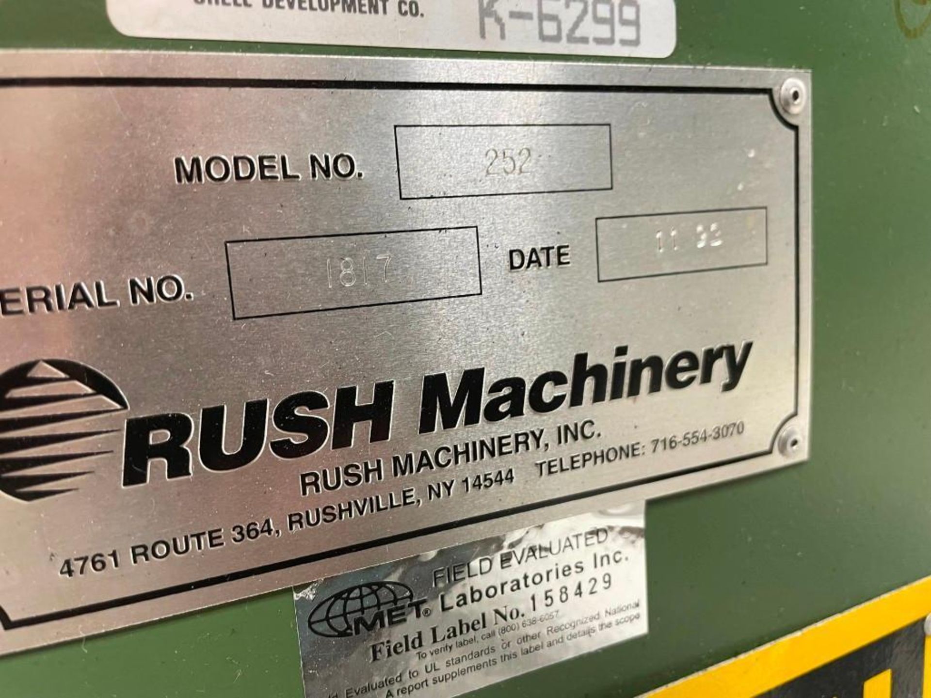 Rush Model 252 Drill & Tool Grinder - Image 8 of 8