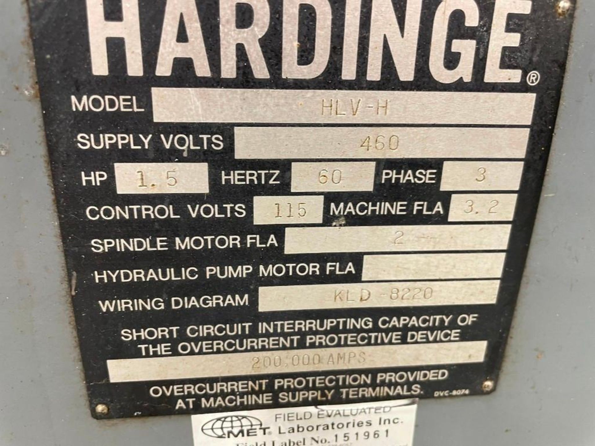 10" x 20" Hardinge Model HLV-H Precision Lathe - Image 7 of 15