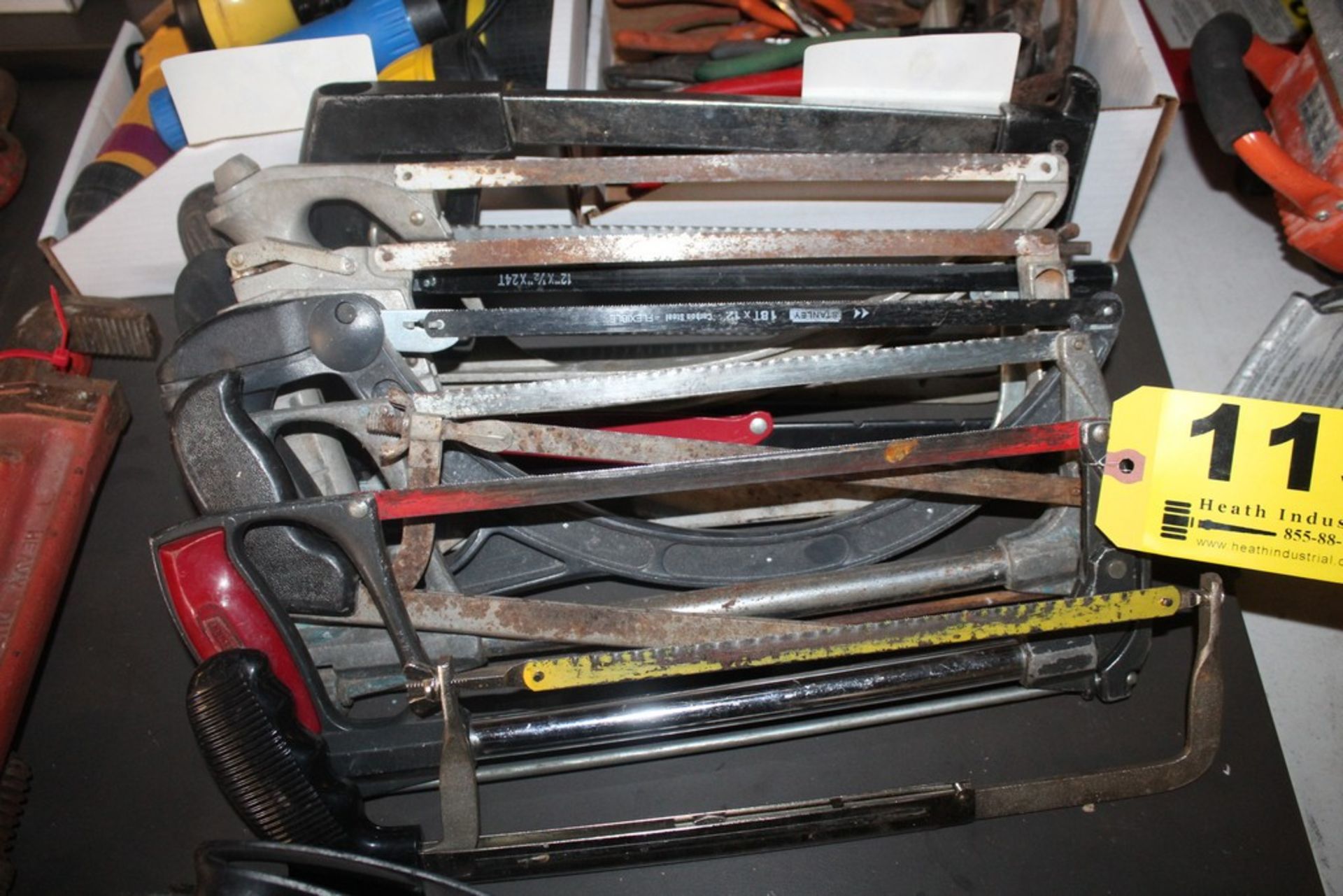 LARGE QUANTITY OF HACK SAWS