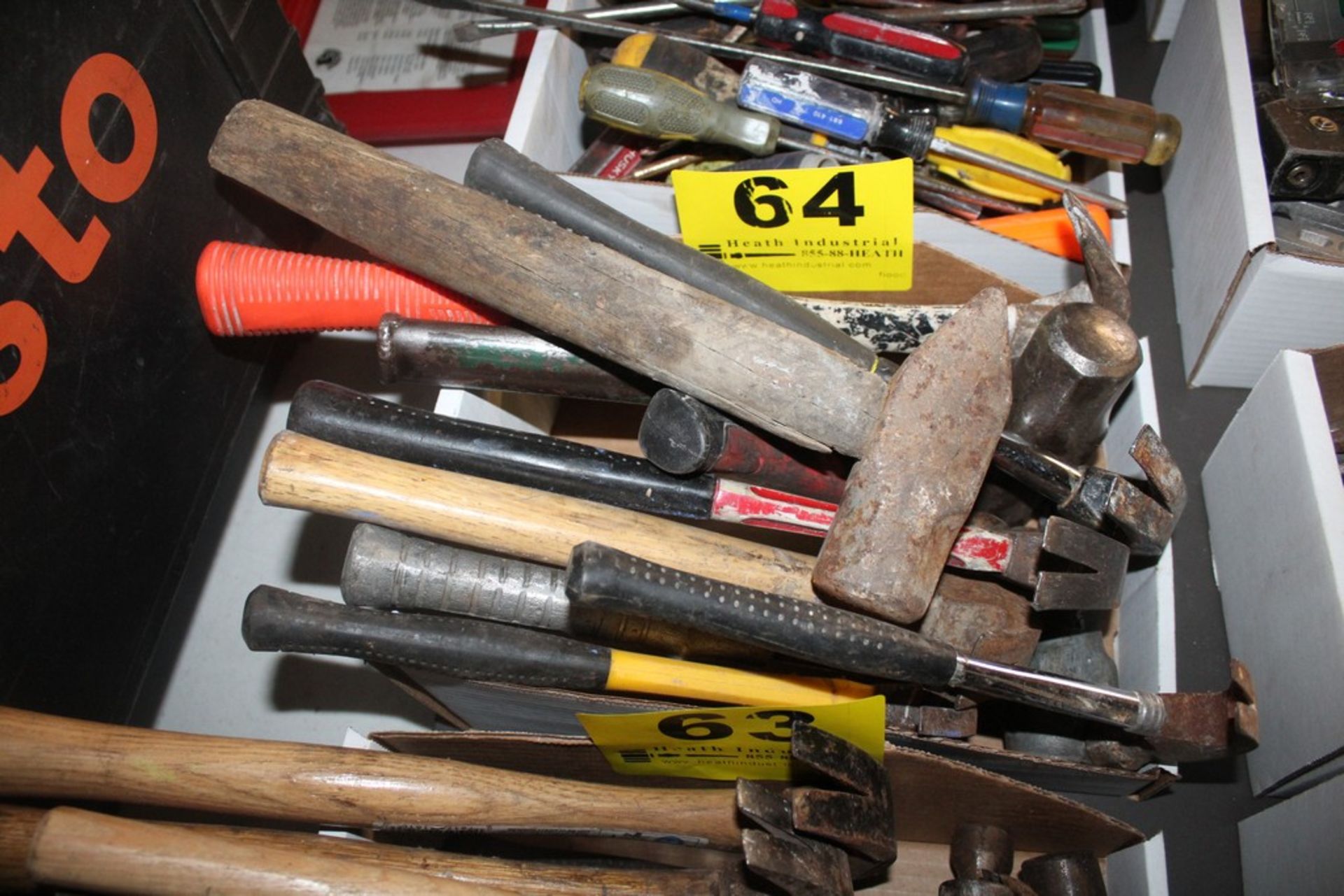 LARGE QUANTITY OF HAMMERS