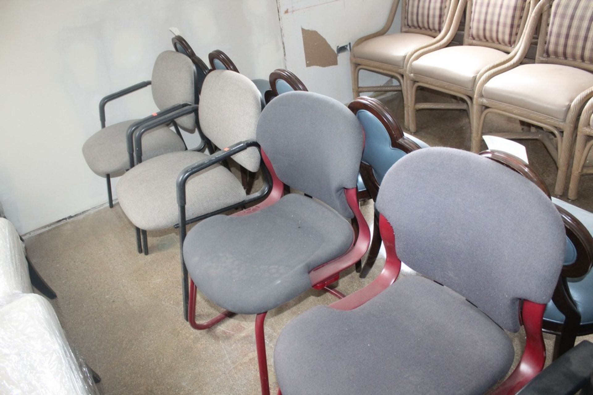 (8) ASSORTED CLOTH CHAIRS - Image 3 of 3