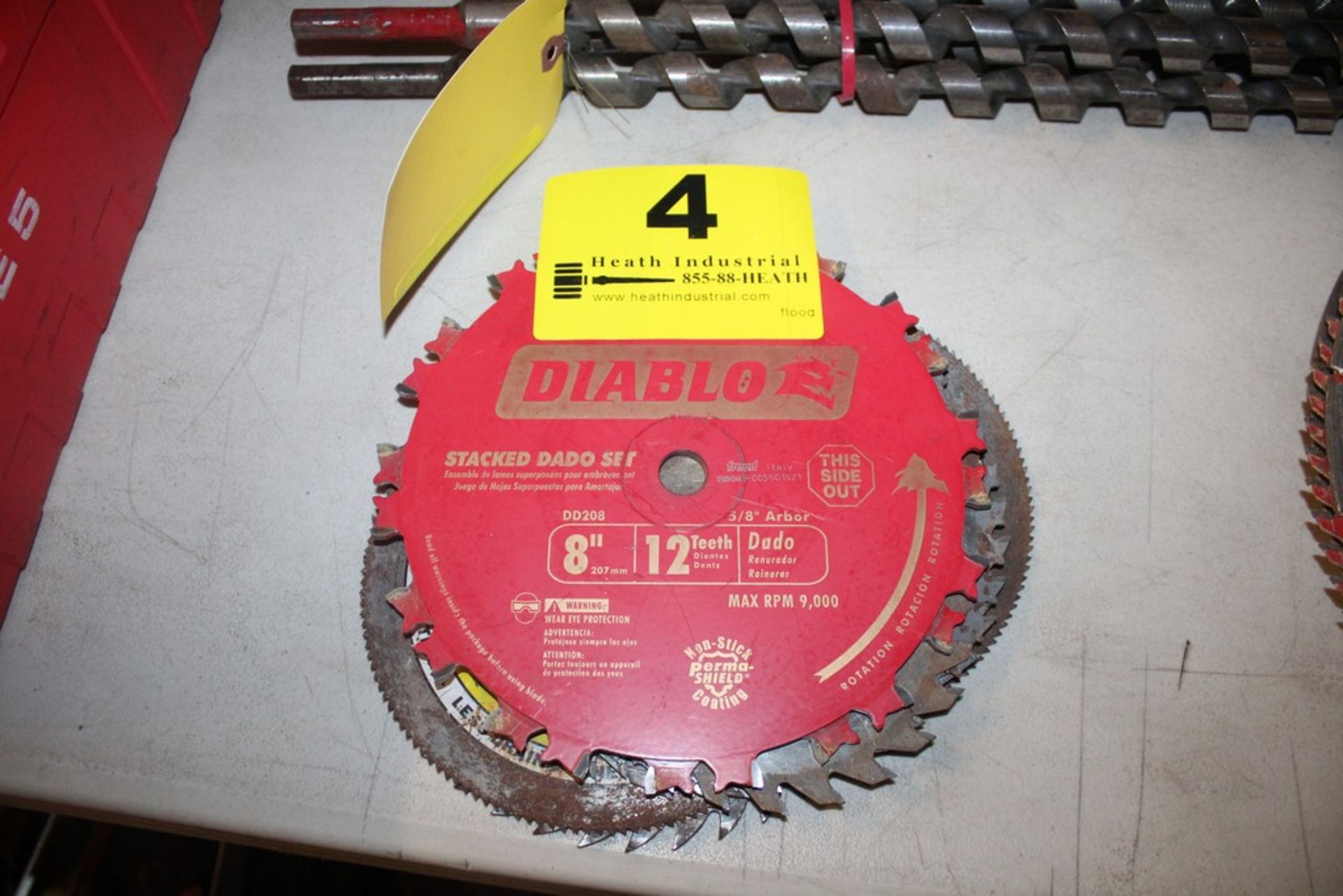 ASSORTED 8" SAW BLADES