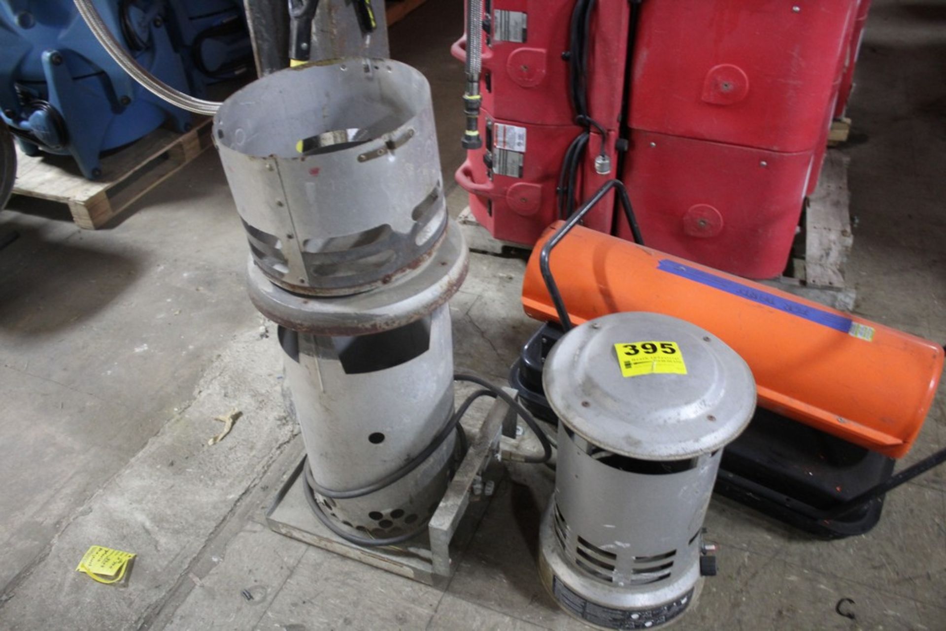 (2) COLEMAN POWERMATIC PROPANE HEATERS