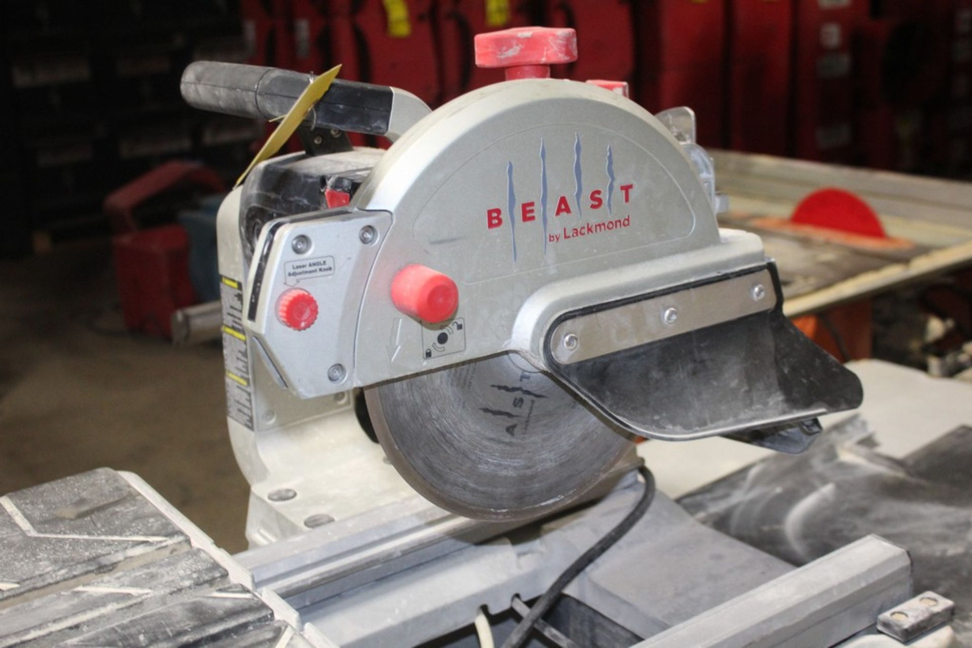 LACKMOND BEAST 10" DIAMOND WET TILE SAW - Image 2 of 3