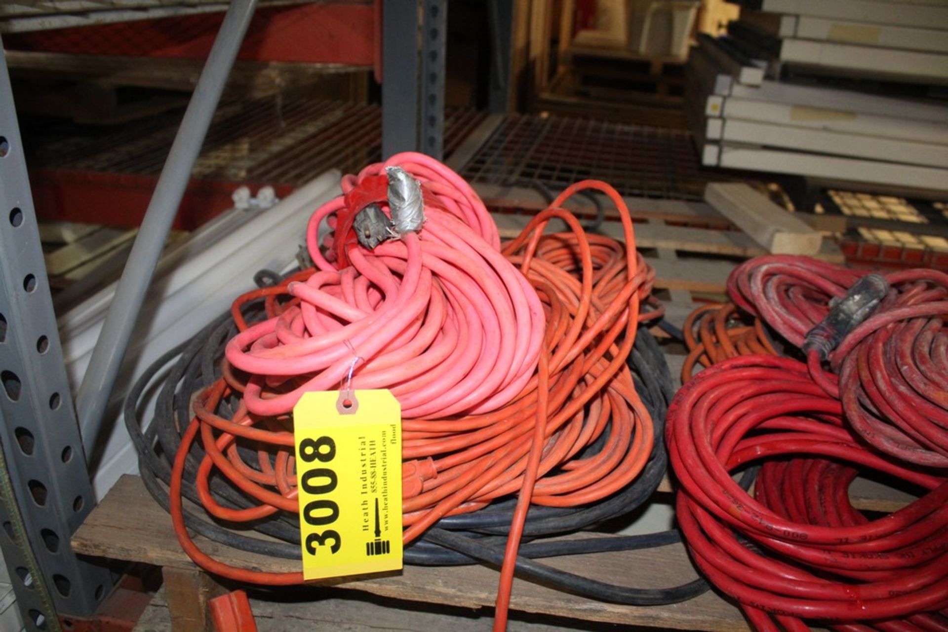 (5) HEAVY DUTY ELECTRIC CORDS