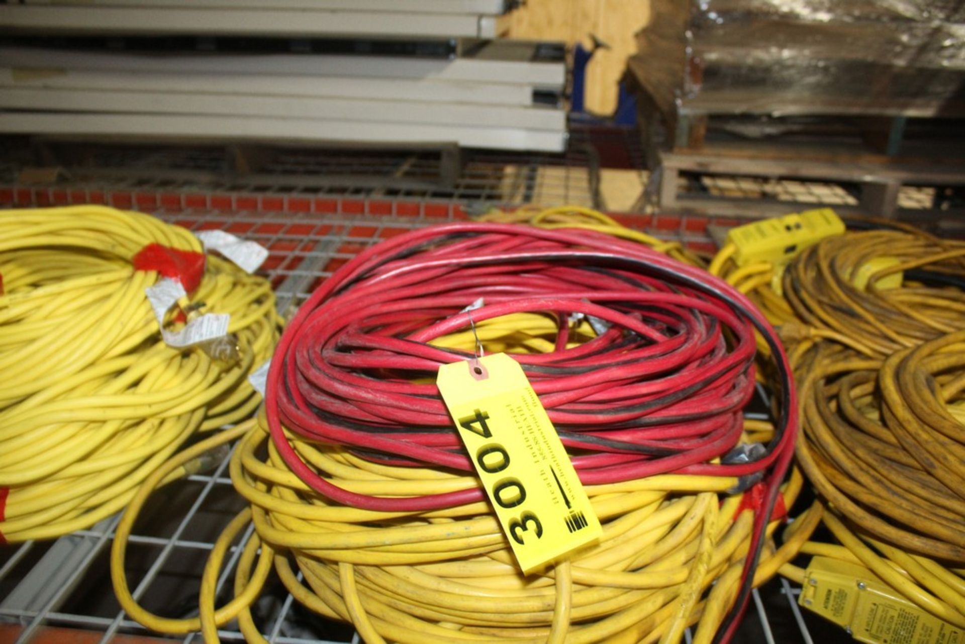 (5) HEAVY DUTY ELECTRIC CORDS