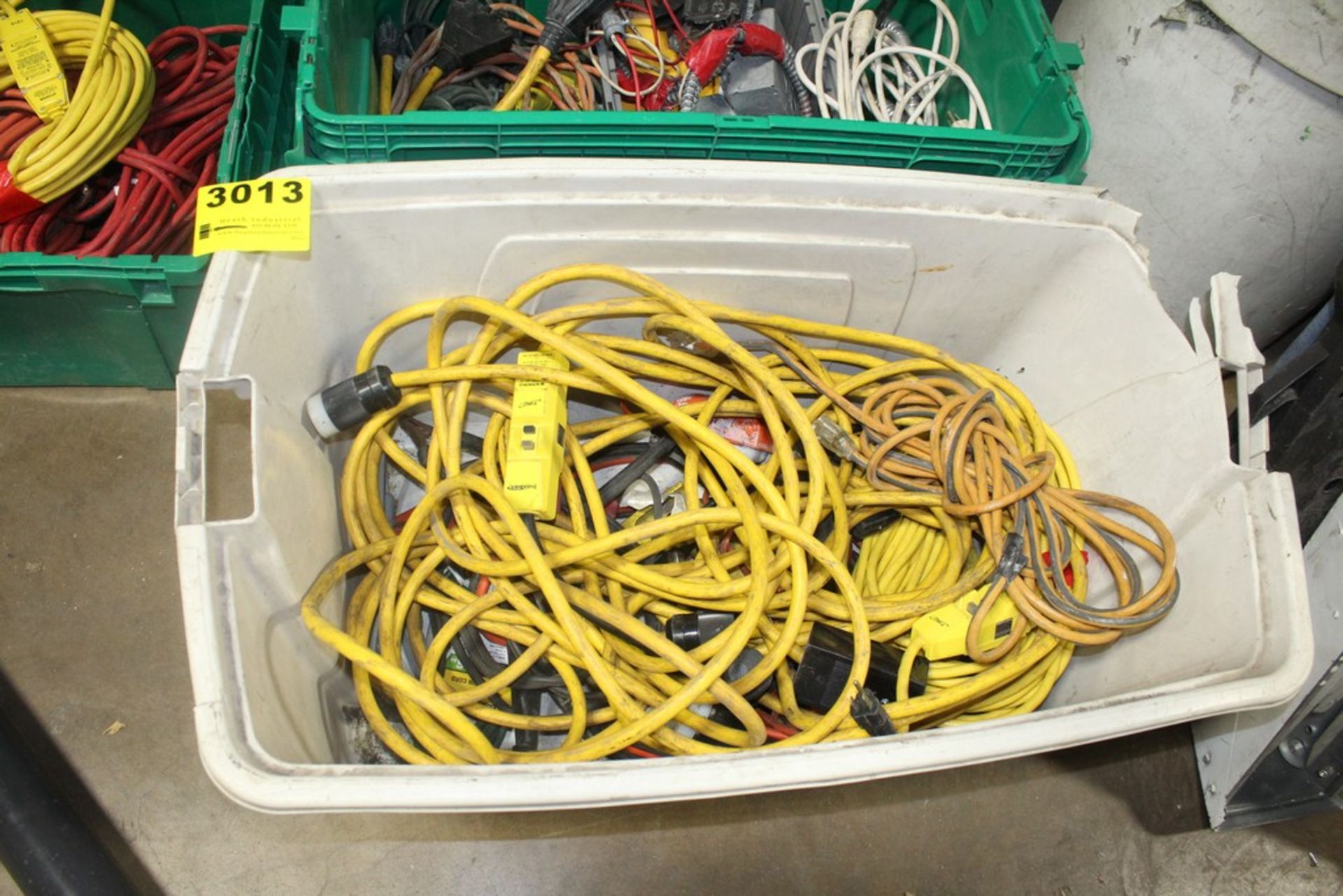 ASSORTED EXTENSION CORDS