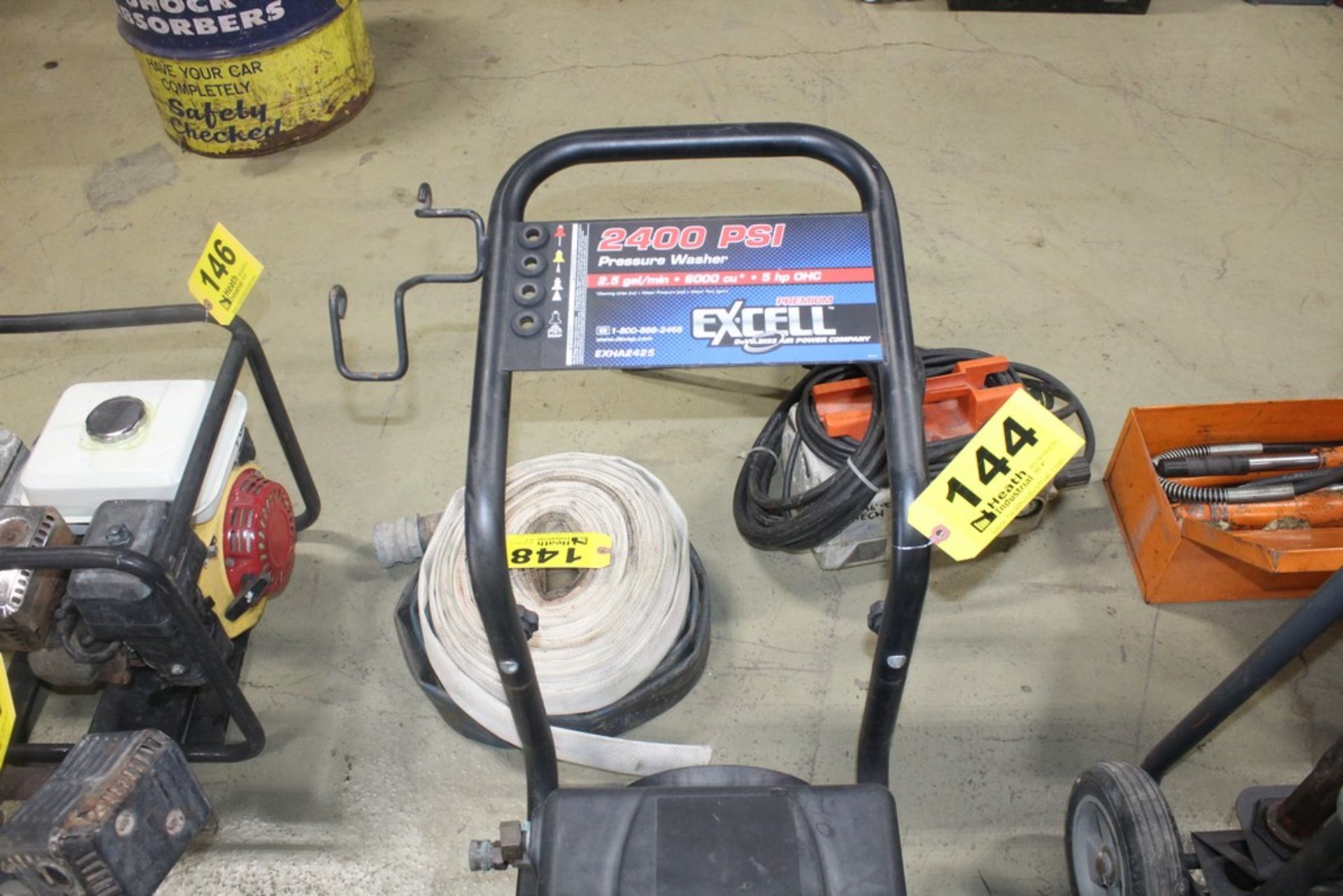 DEVILVISS MODEL EXCELL 2400 PSI GAS POWERED PRESSURE WASHER WITH HONDA 5 HP OHC ENGINE - Image 3 of 3