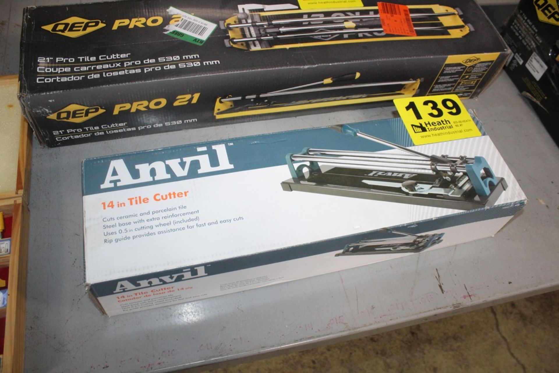 ANVIL 14" TILE CUTTER FOR CERAMIC AND PORCELAIN TILE