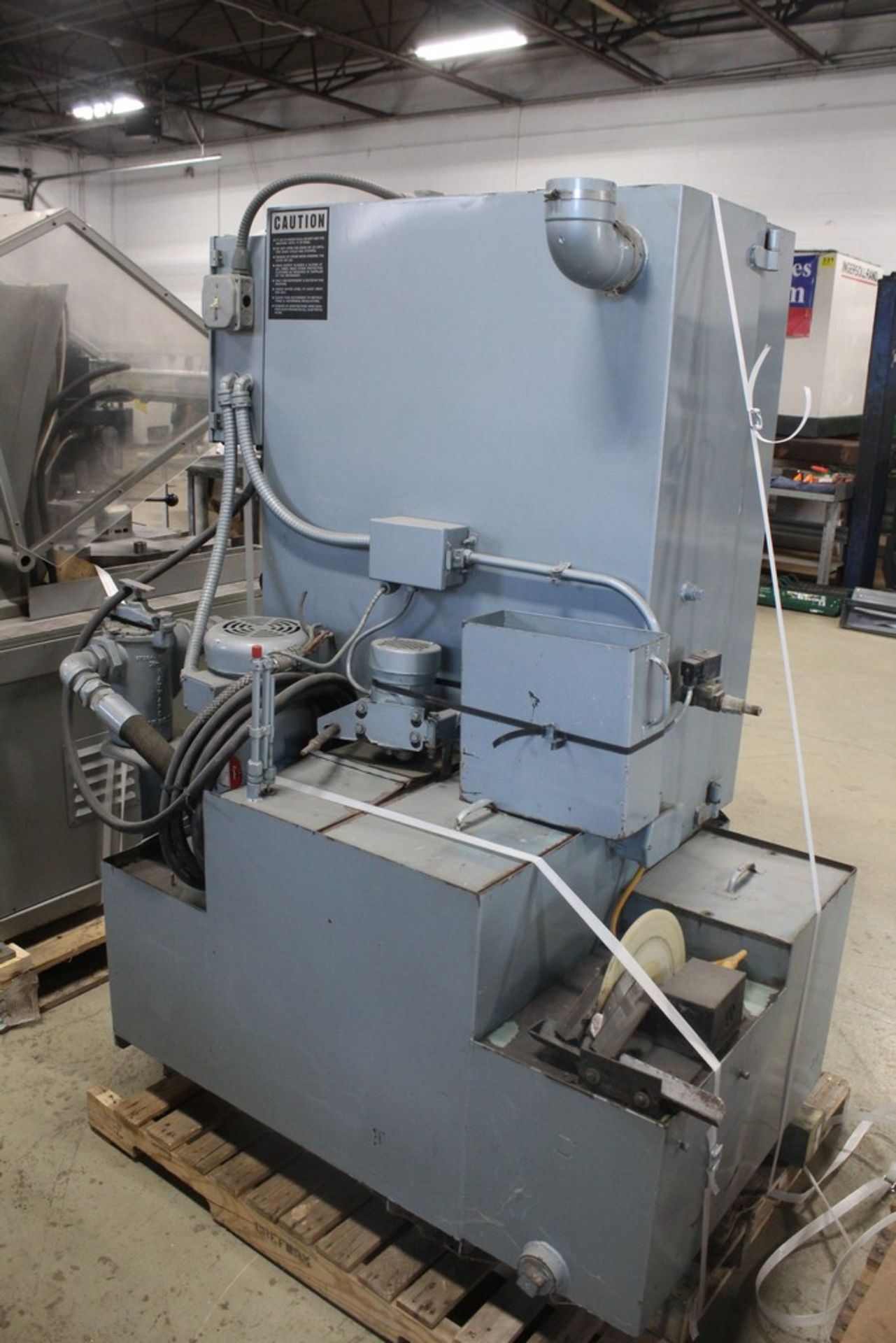 BETTER ENGINEERING MODEL 200PZX HEATED PARTS WASHER, S/N 9786 WITH OIL SKIMMER - Image 6 of 6