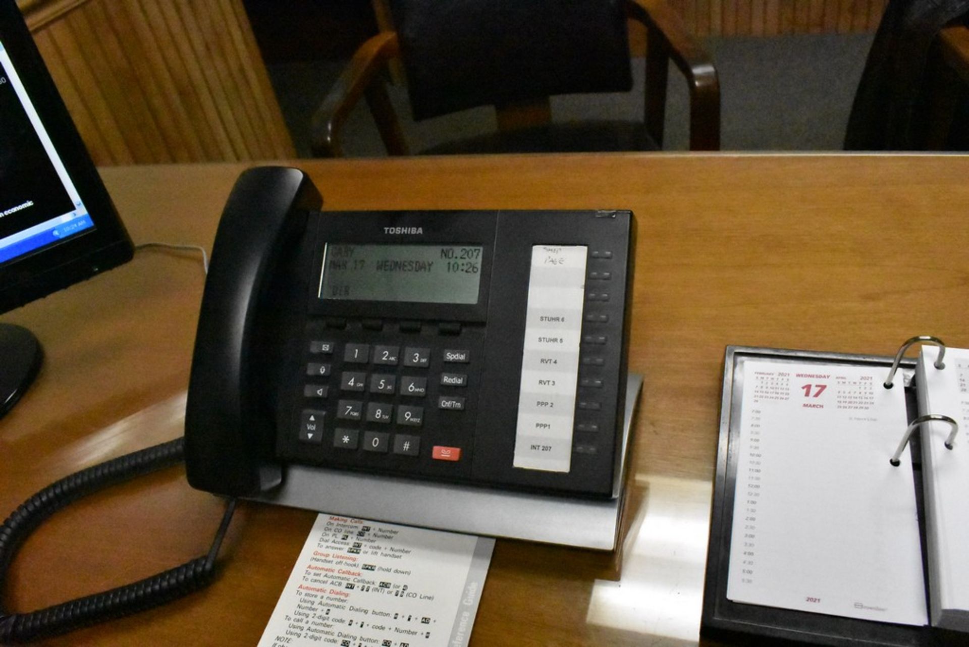 TOSHIBA PHONE SYSTEM