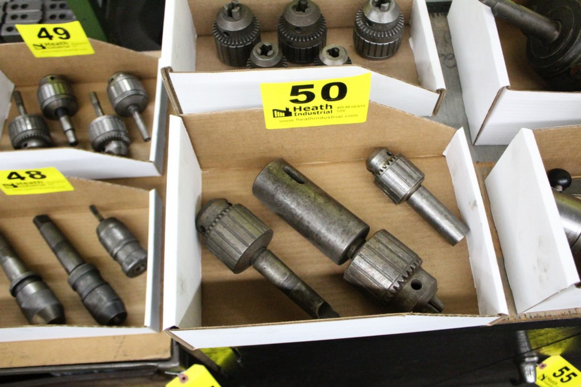 (3) JACOBS DRILL CHUCKS, (1) NO. 36, (1) NO. 3A, (1) NO 33B