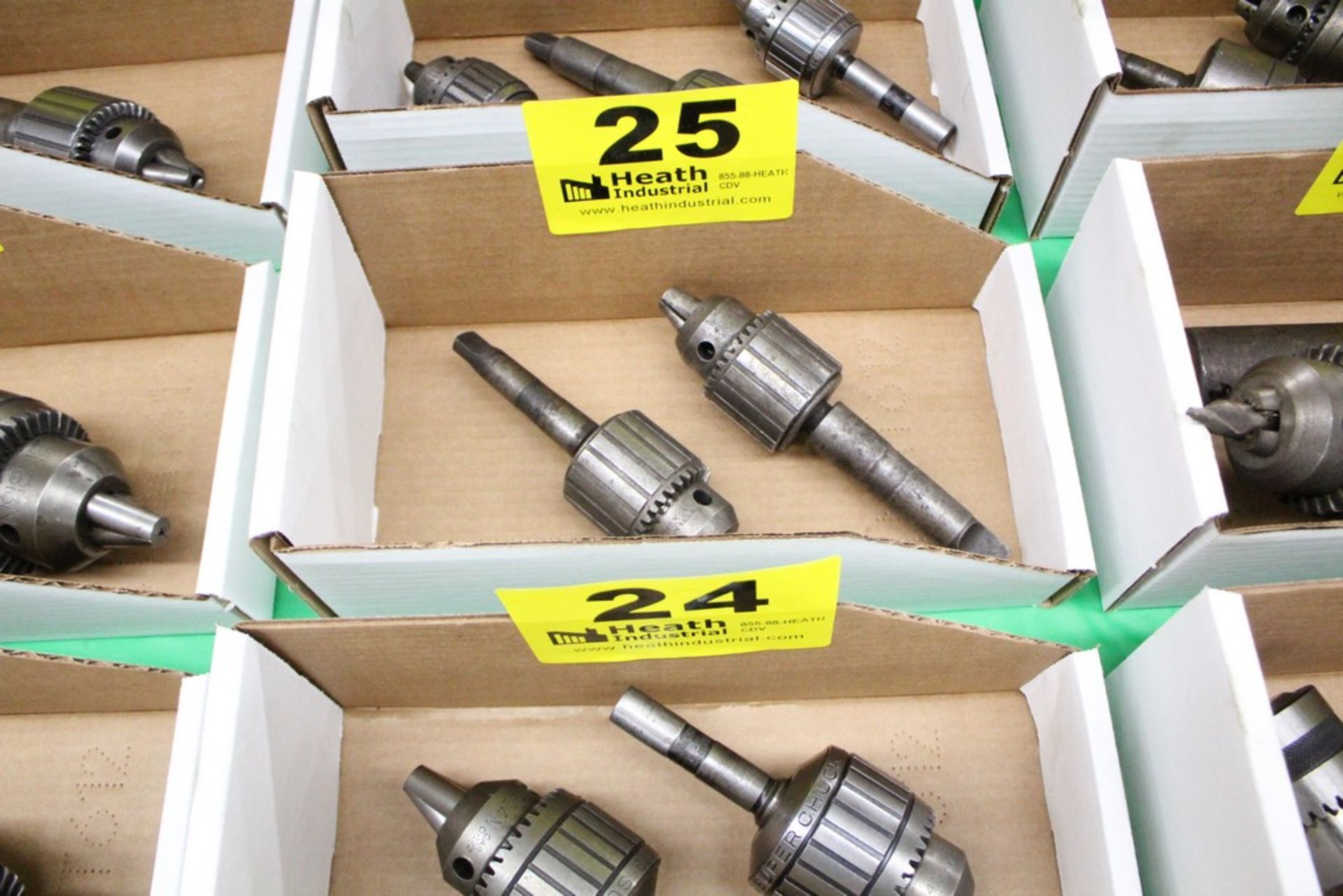 (2) JACOBS NO. 6A 0-1/2" DRILL CHUCKS