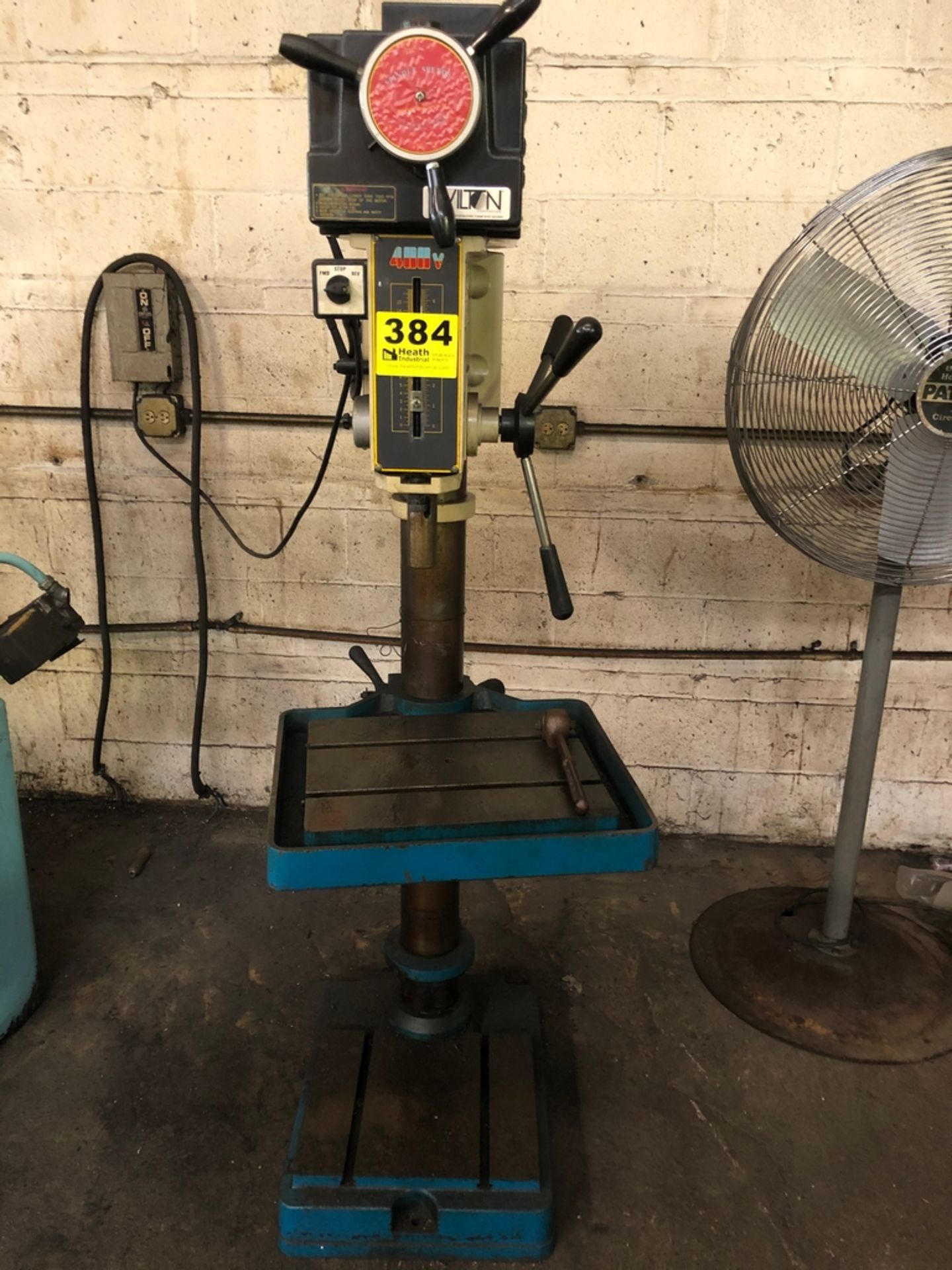 WILTON 20" MDL 5222231400V DRILL/MILL: S/N 835167