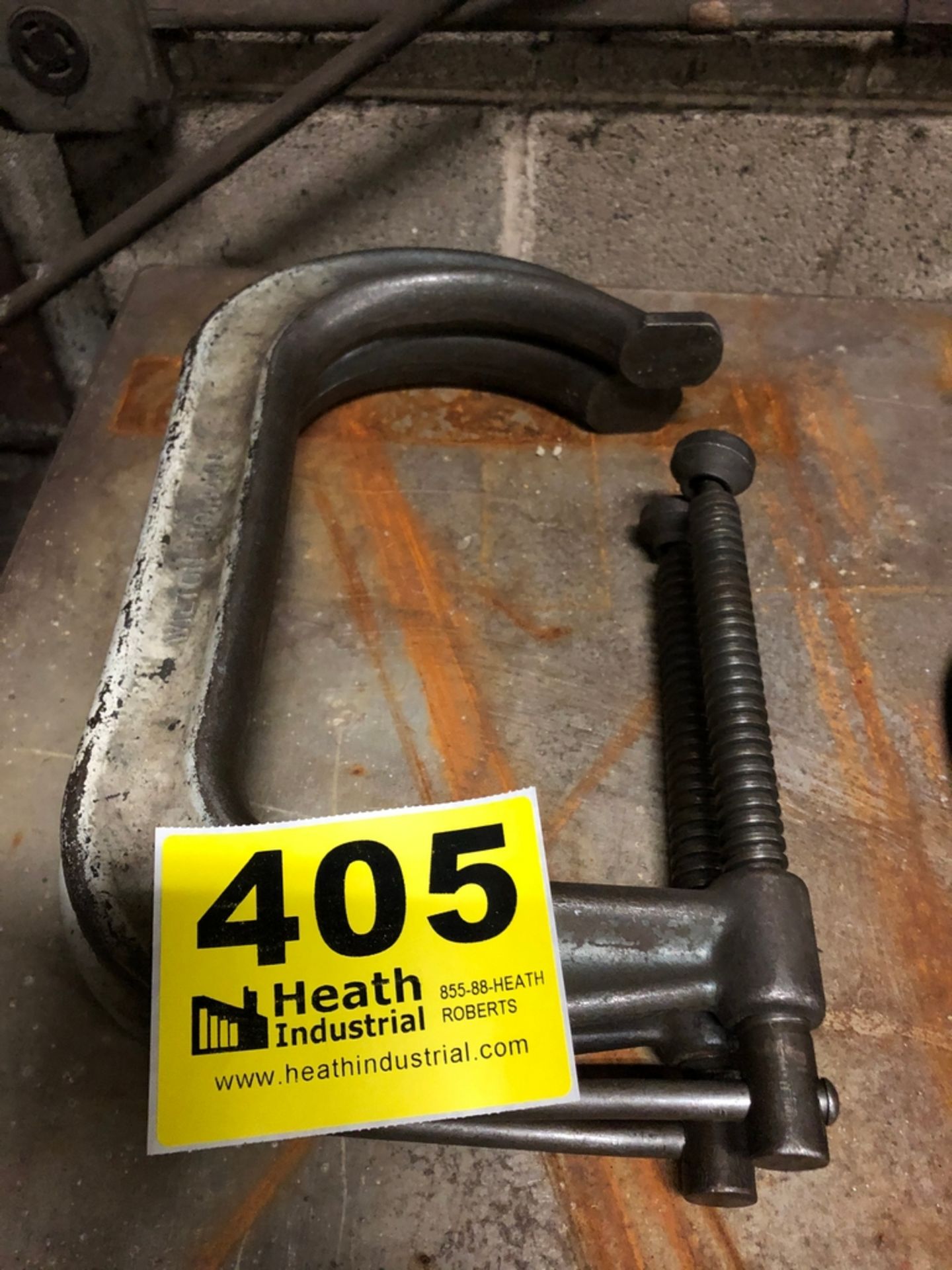 LOT 2 WILTON 8" NO. 4408 C-CLAMPS