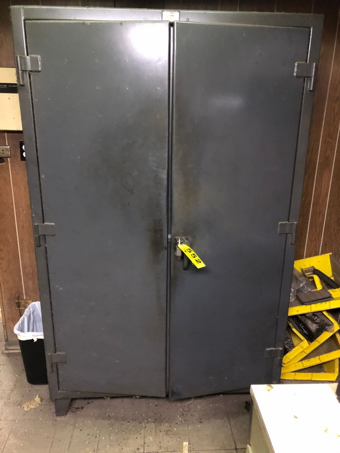 STRONG HOLD 2 DOOR TOOL CABINET 48" X 24" X 78" W/CONTENTS