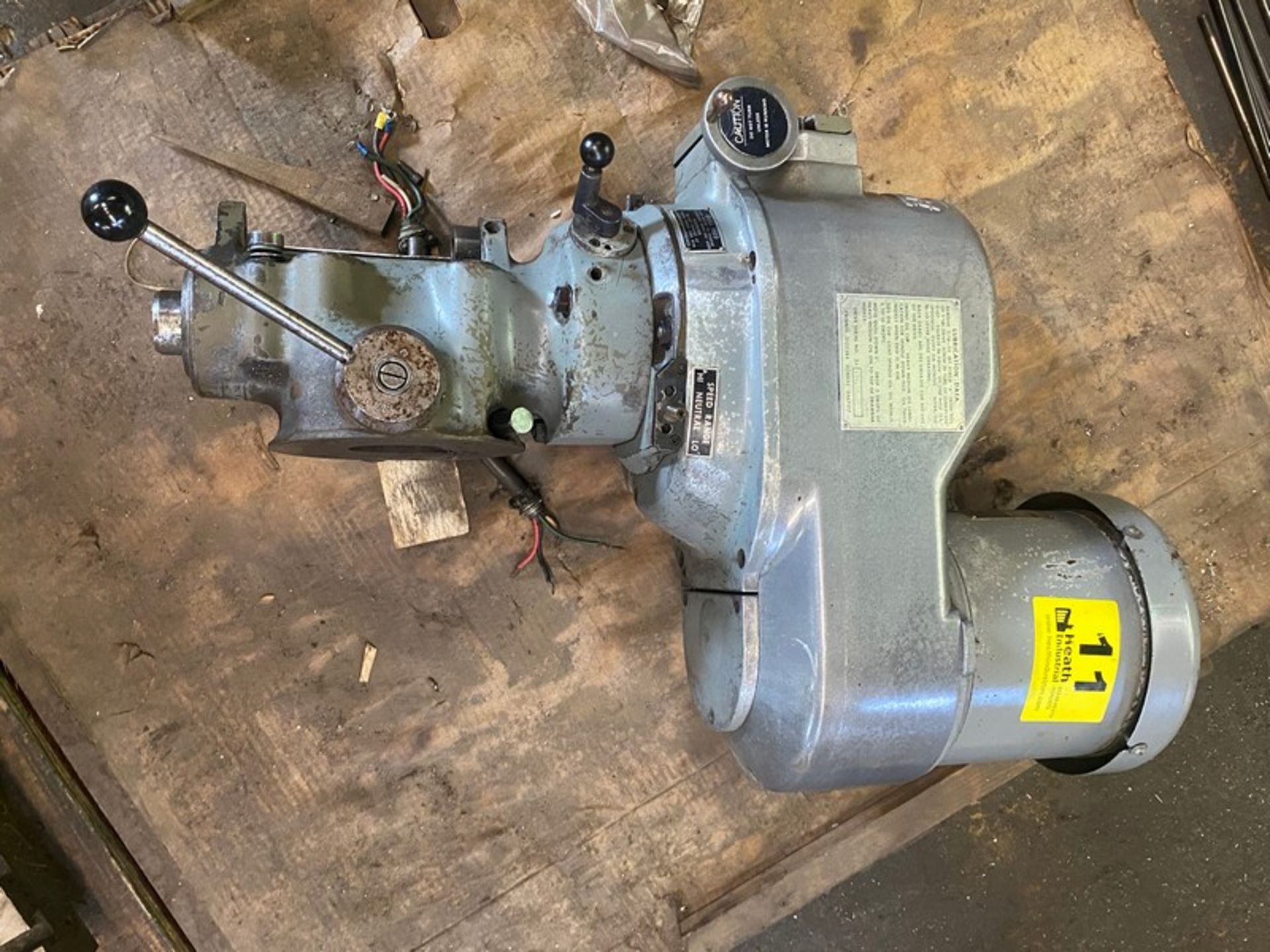 BRIDGEPORT 2 HP SERIES I VARIABLE SPEED HEAD