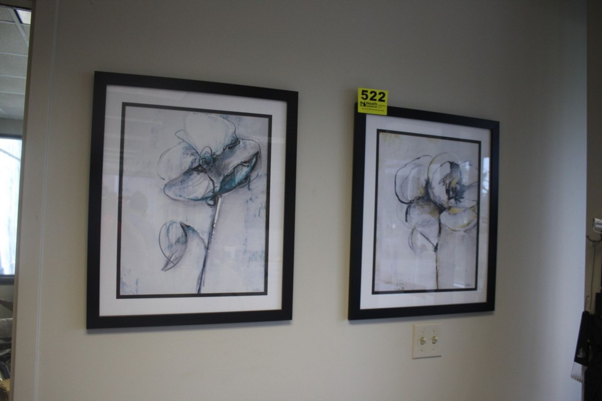 (2) FRAMED PITURES 22" X 26"