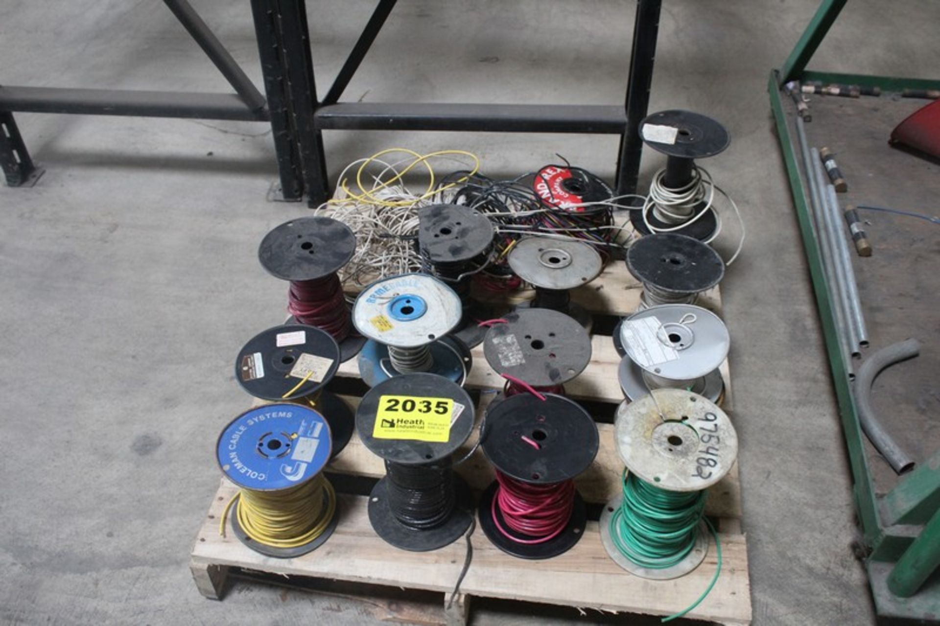 ASSORTED ELECTRICAL COPPER WIRE ON SKID