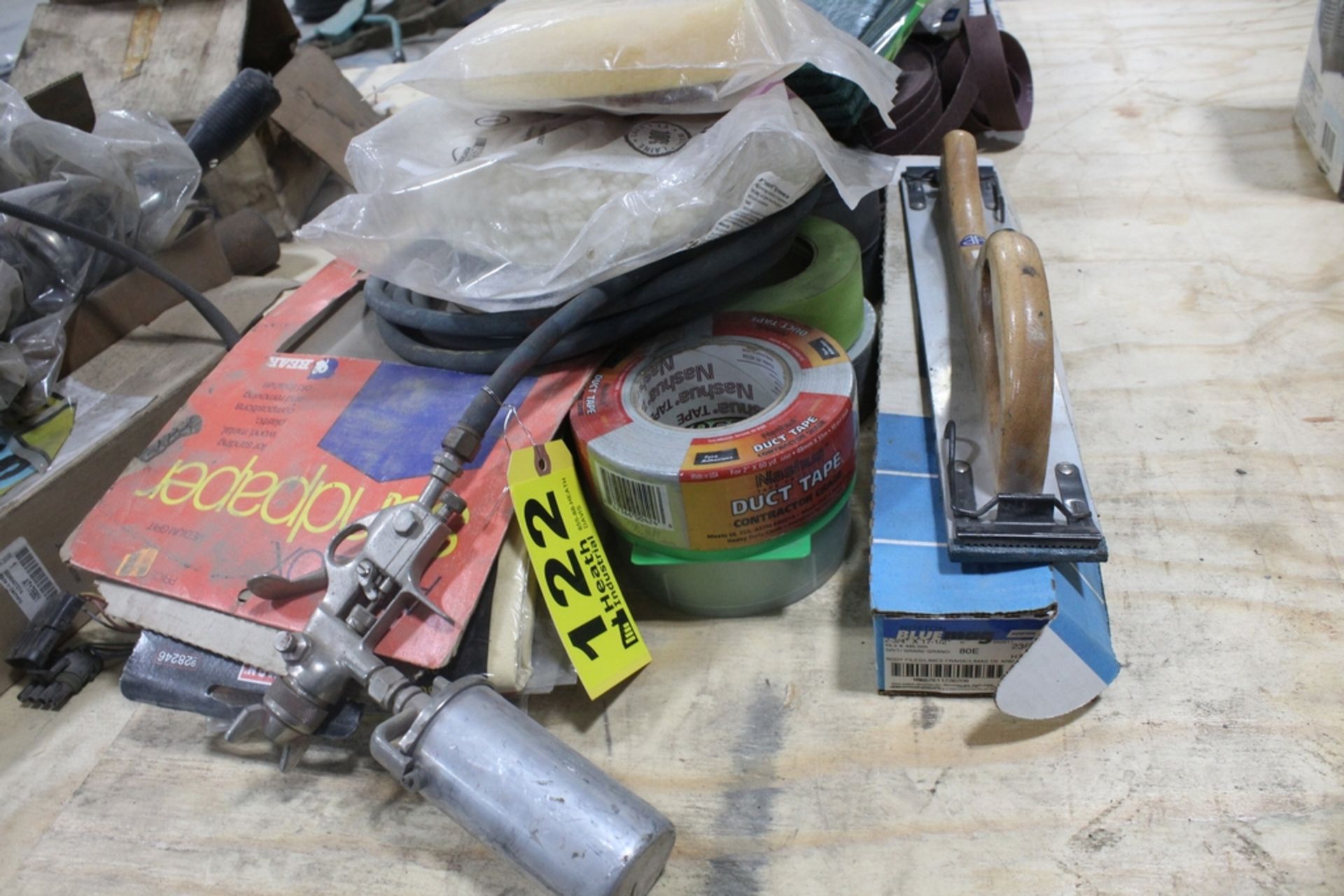 BODY WORK TOOLS, SANDPAPER, TAPE, ETC. - Image 3 of 3