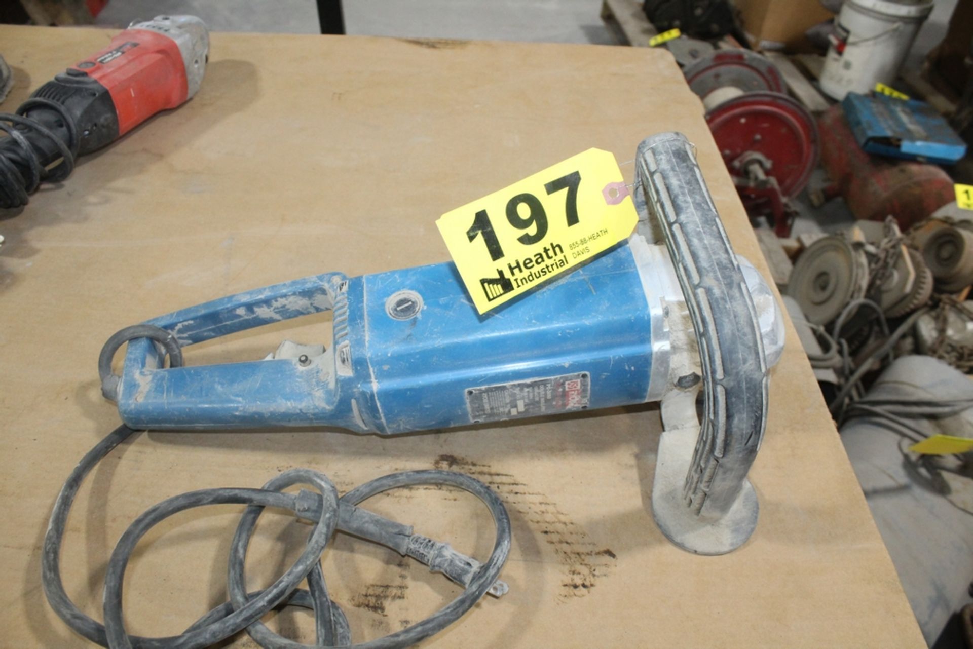 RYOBI MODEL PC-3050 CUT-OFF MACHINE