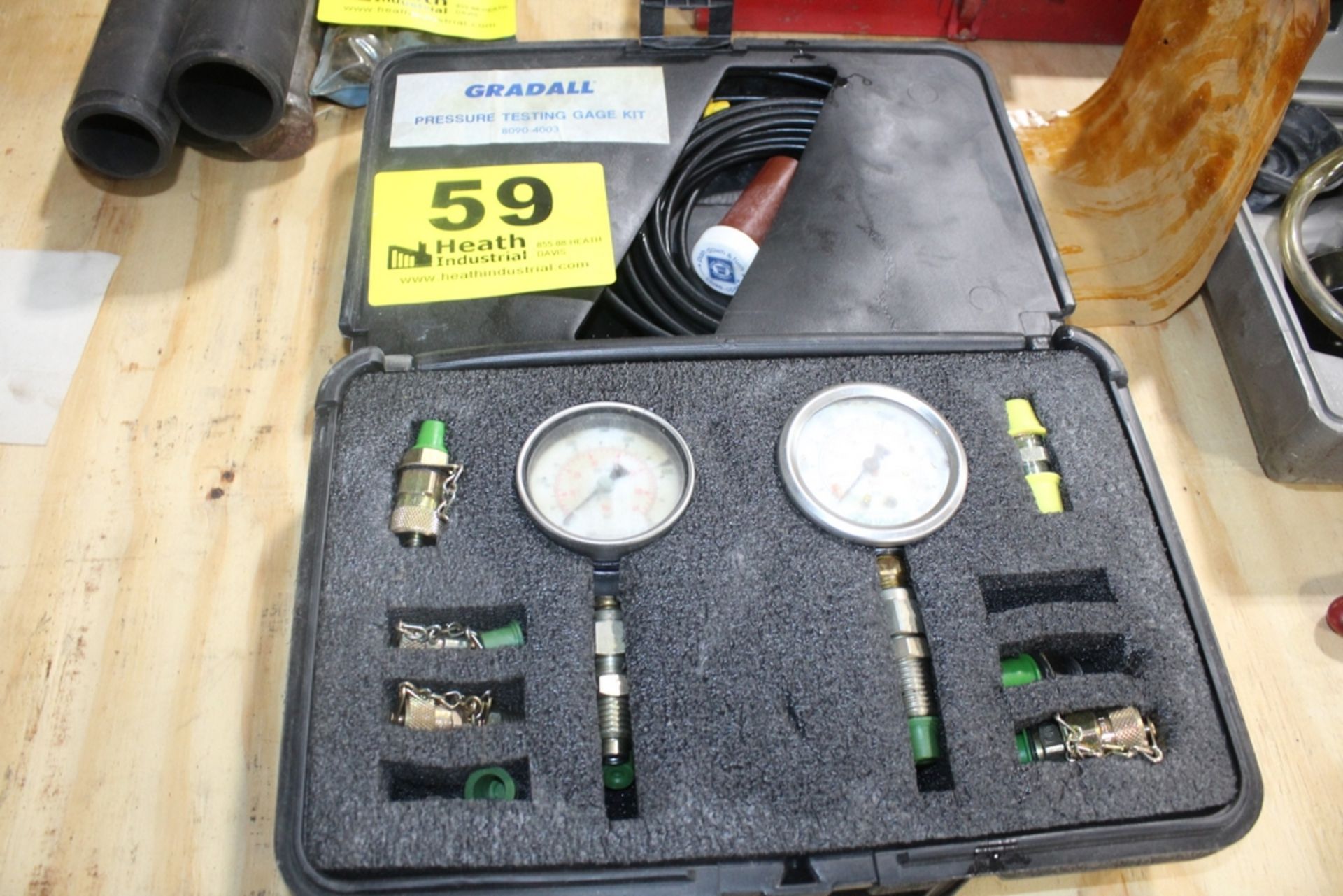 GRADALL PRESSURE TESTING GAGE KIT