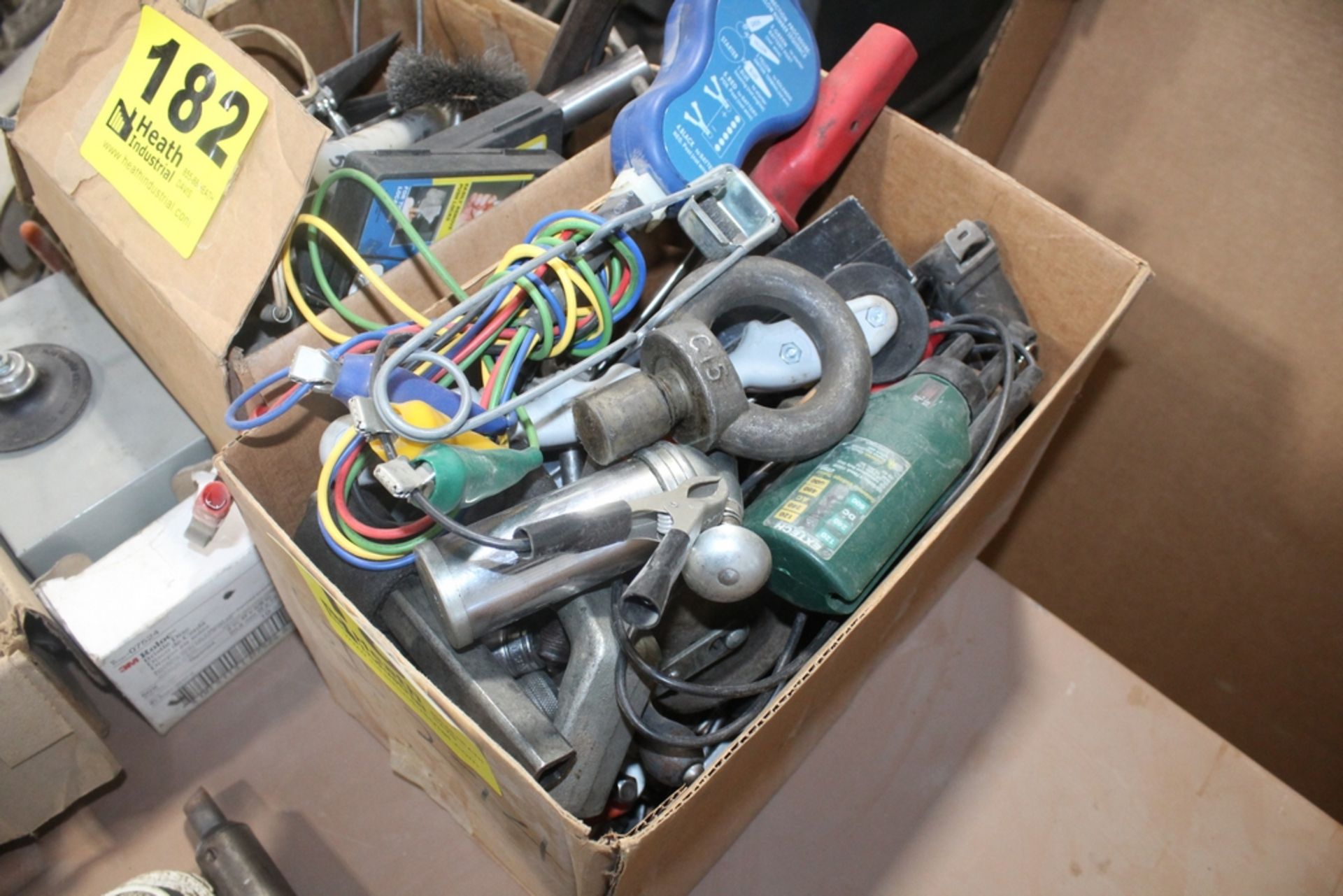 ASSORTED TOOLS IN BOX