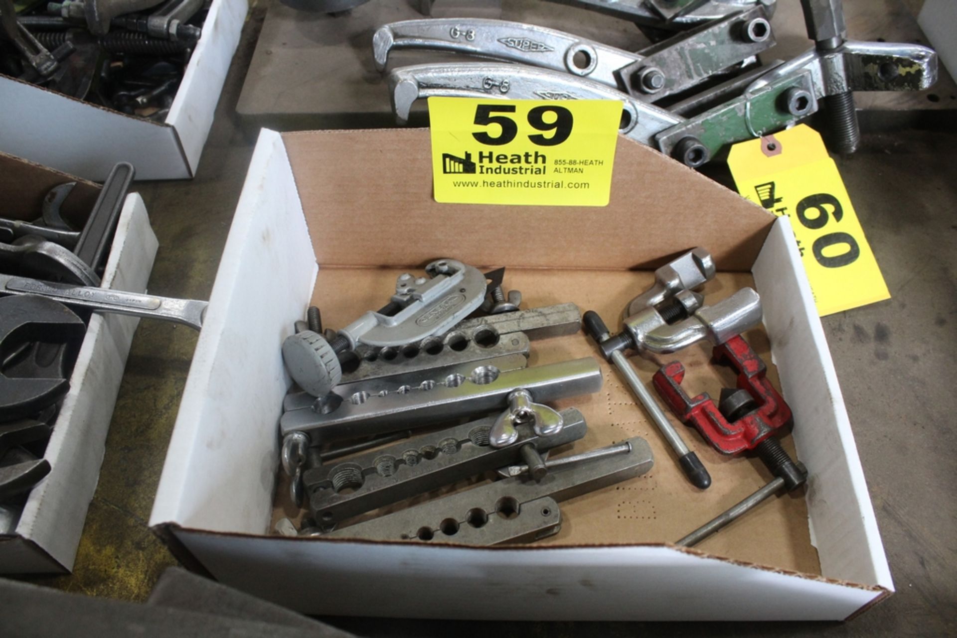 ASSORTED FLARING TOOLS & TUBING CUTTER