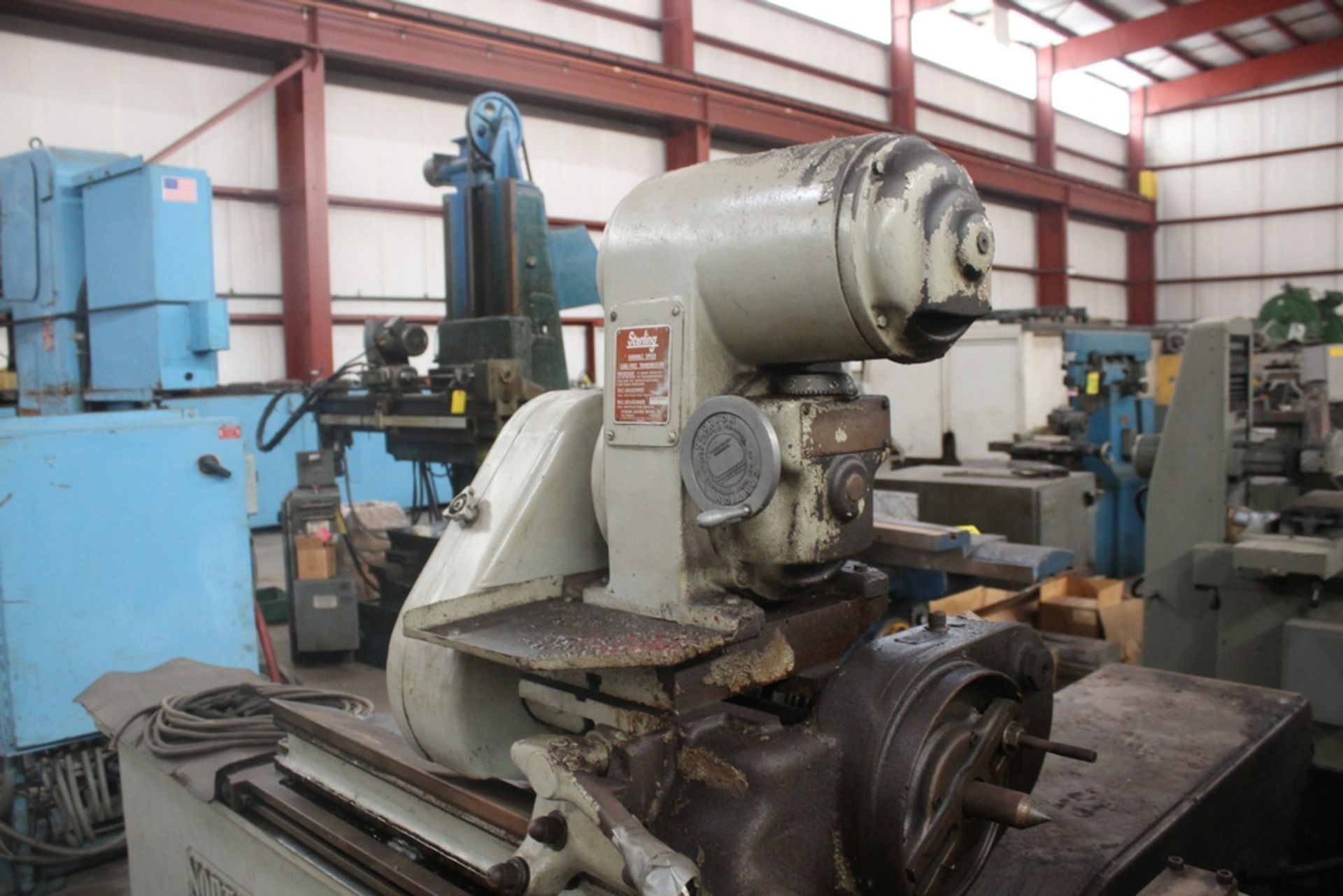 NORTON 10" X 72" PLIAN HYDRAULIC CYLIDRICAL GRINDER S/N C-21018 WITH (2) FOLLOW RESTS - Image 5 of 7