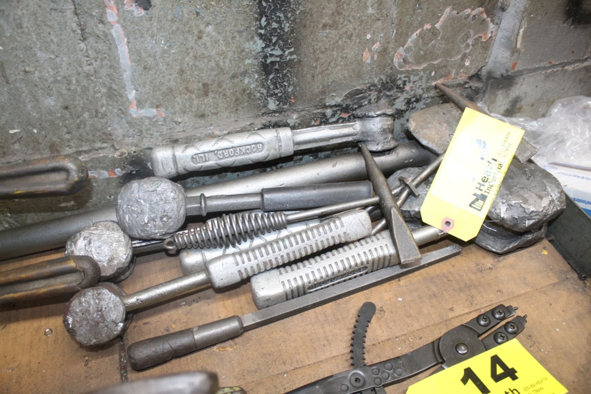 ASSORTED LEAD HAMMERS