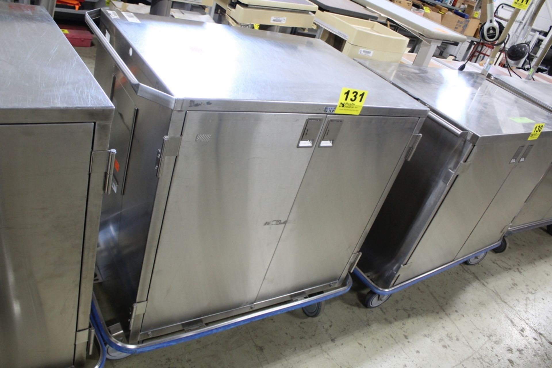 BLICKMAN STAINLESS STEEL STORAGE CART 36" X 25" X 40"