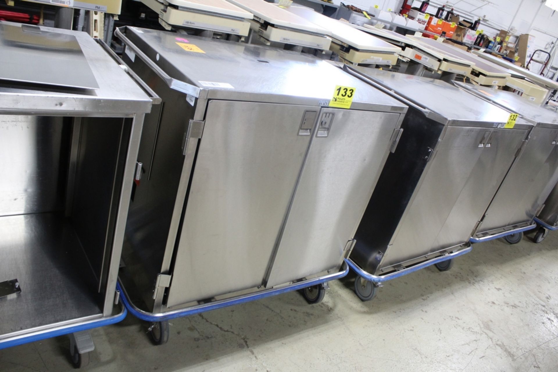 BLICKMAN STAINLESS STEEL STORAGE CART 36" X 25" X 40"