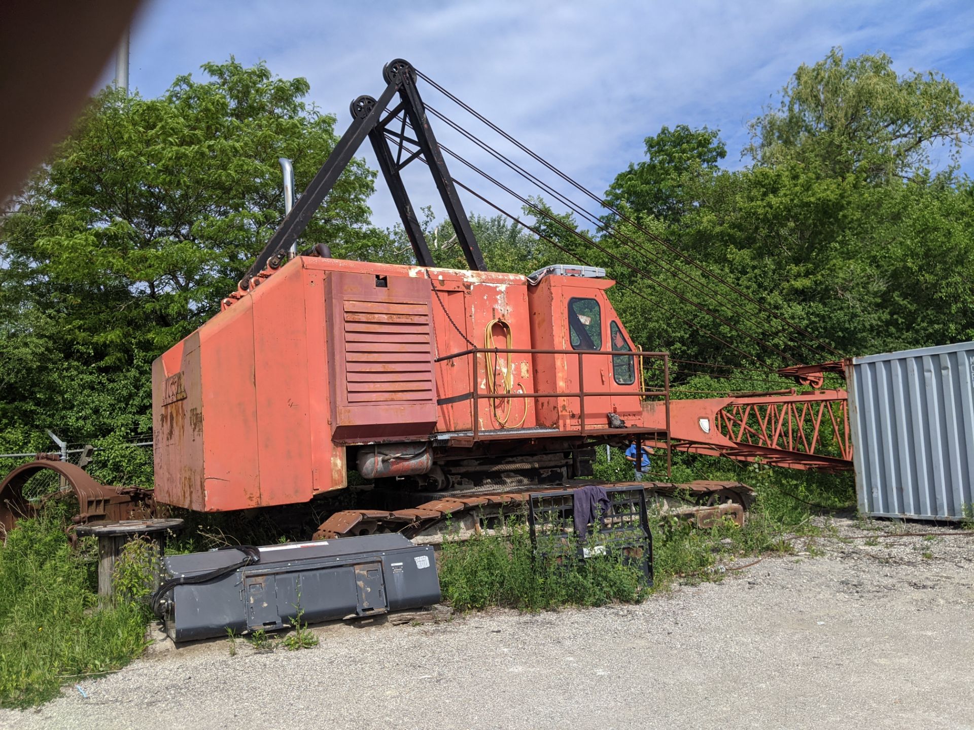 1965 (EST) MANITOWOC 3900 LATTICE BOOM CRAWLER CRANE, 80' BOOM, 40" TRACKS, ENGINE REBUILT BY - Image 19 of 19